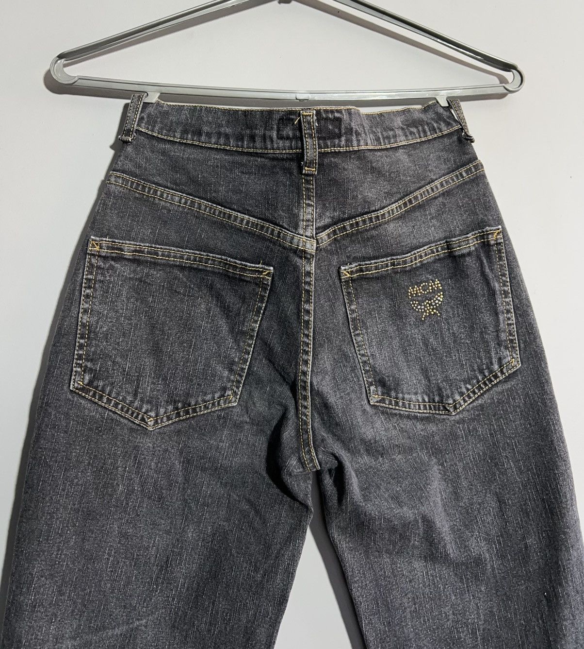 MCM × Vintage Vintage MCM Washed Gray Jeans Denim Pants Size 27" / US 4 / IT 40 - 2 Thumbnail