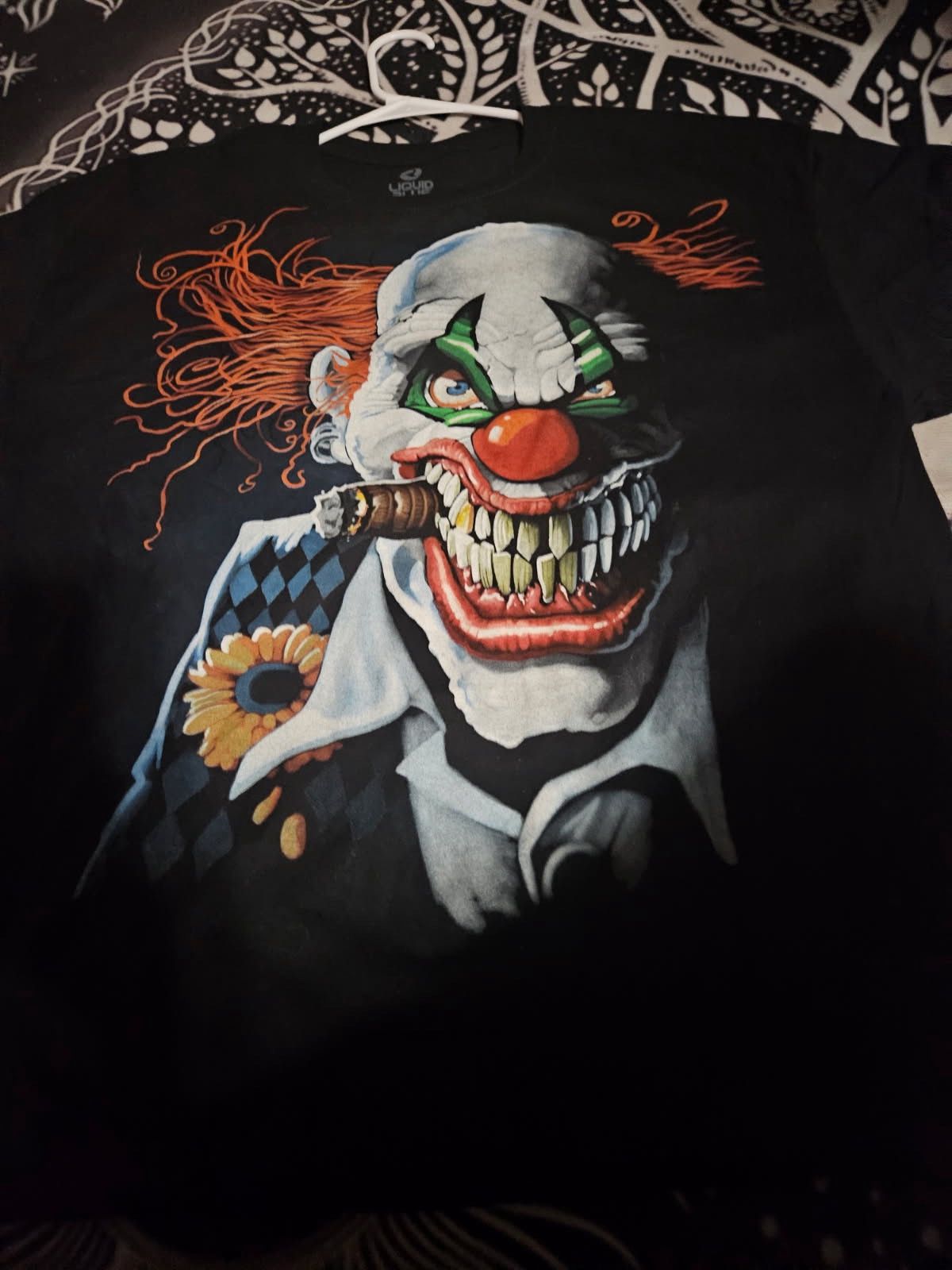Liquid Blue Liquid Blue Smoking Clown Tee Size US XXL / EU 58 / 5 - 2 Thumbnail