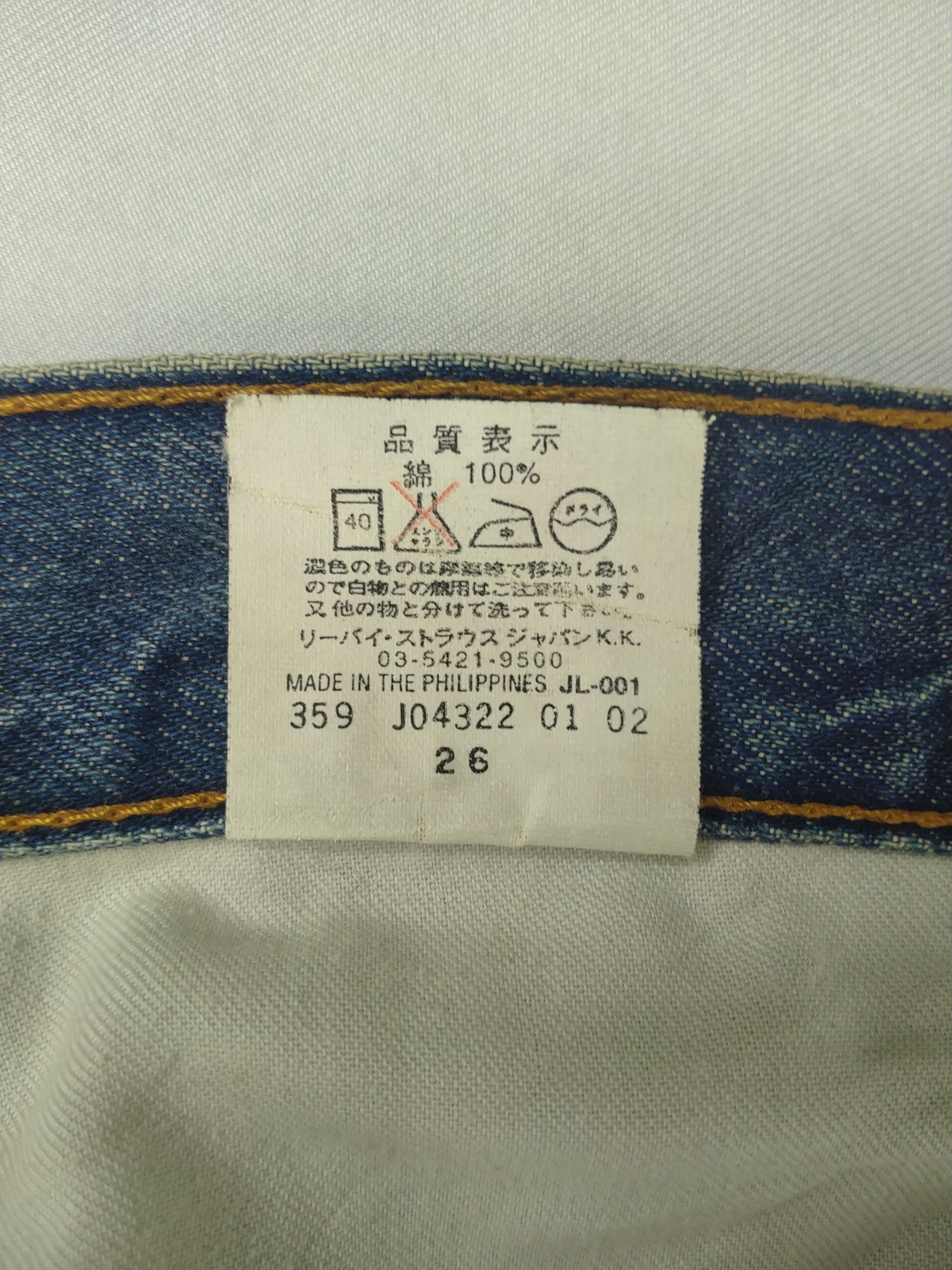 Levi's Dirty Blue Vintage Levi's 508 Denim 31x34.5 -JN818 Size US 31 - 9 Thumbnail