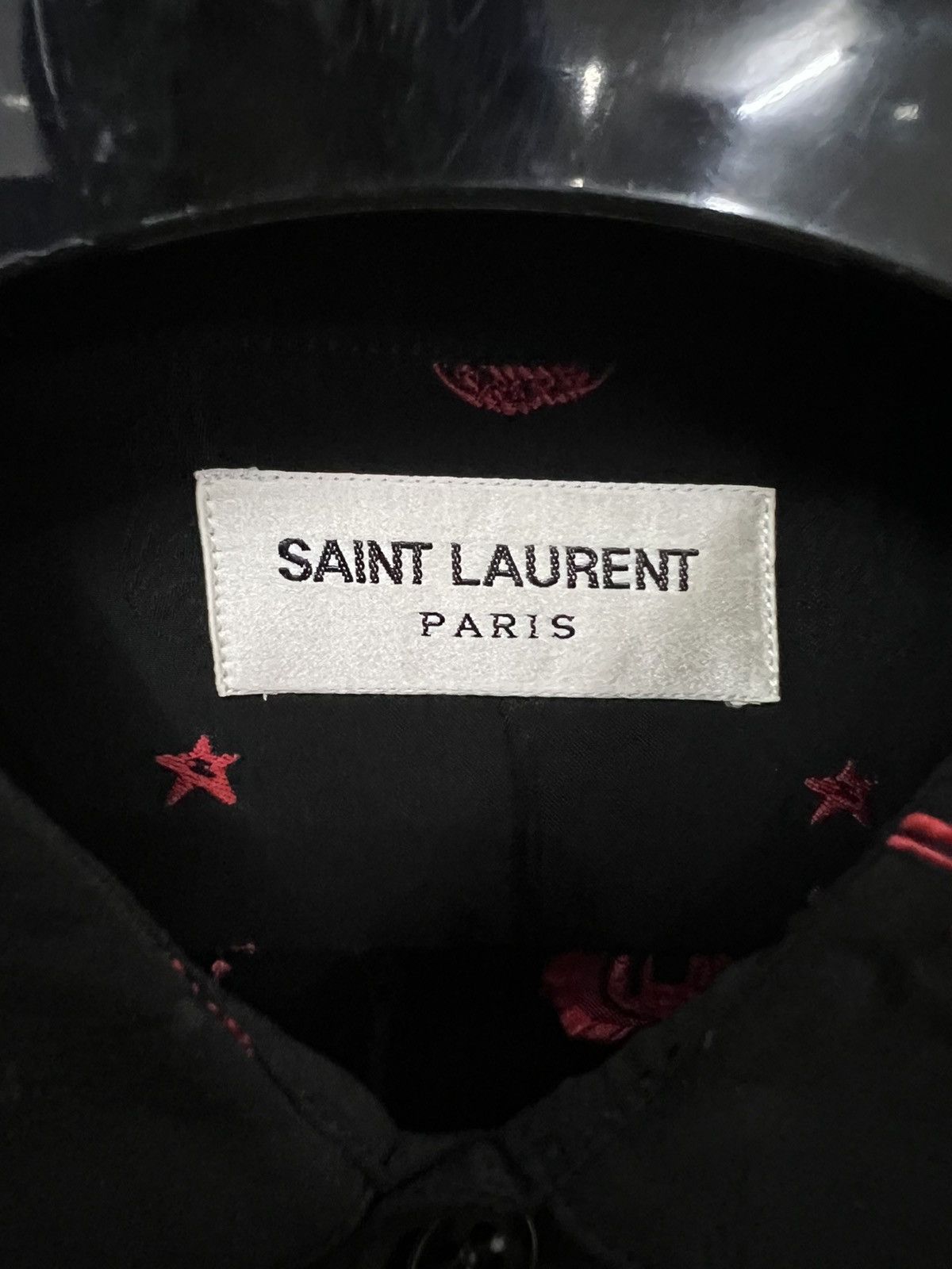 Hedi Slimane Saint Laurent Guitar Shirt Fw15 x Hedi Slimane Size US M / EU 48-50 / 2 - 6 Thumbnail