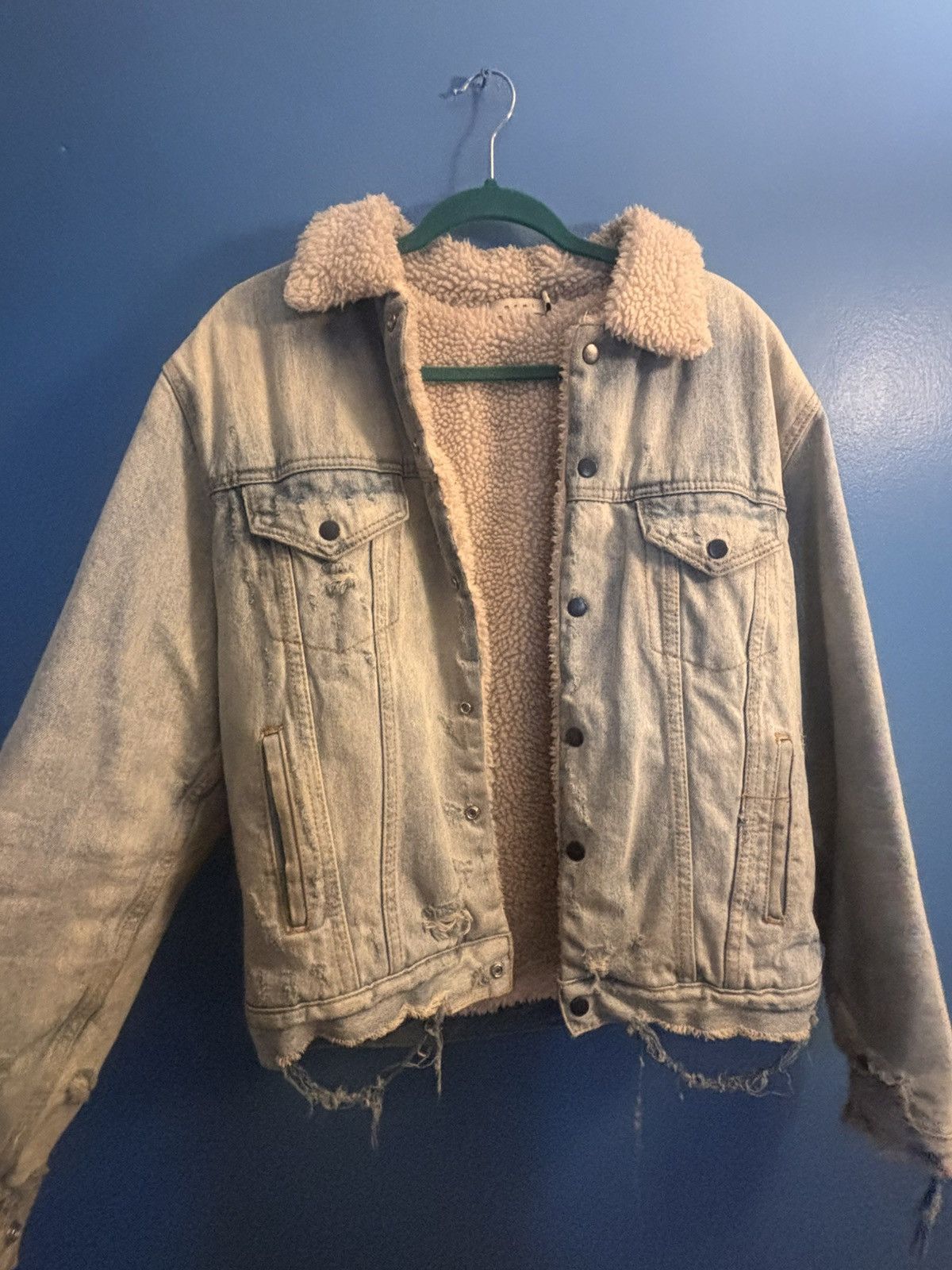 MNML Sherpa Denim Jacket Size US M / EU 48-50 / 2 - 1 Thumbnail