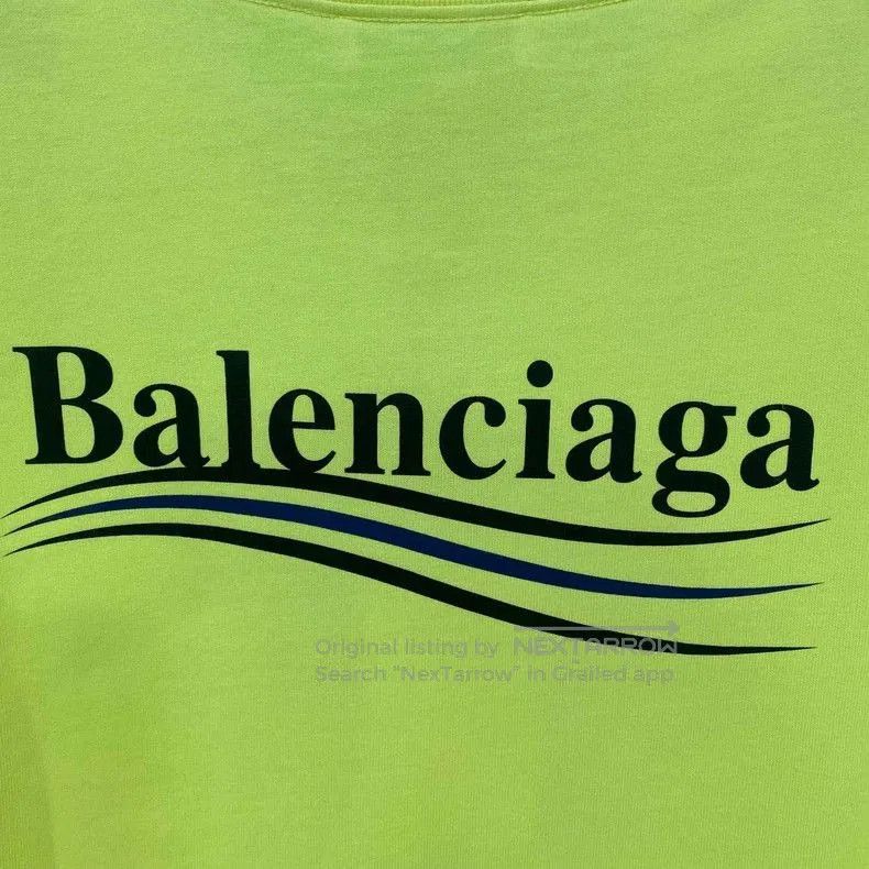 Balenciaga Balenciaga Coca-Cola Logo Yellow T-shirt. Size US XS / EU 42 / 0 - 4 Thumbnail