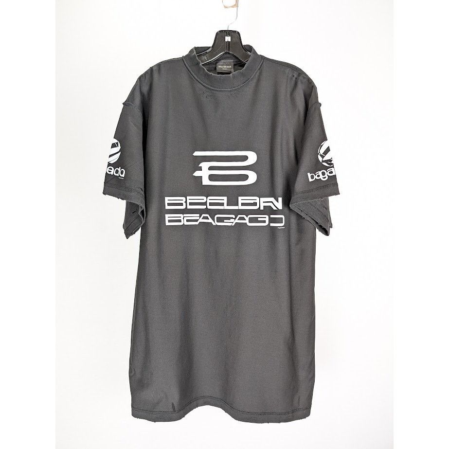 o1rshd1 Inside Out T-Shirt in Faded Black/White