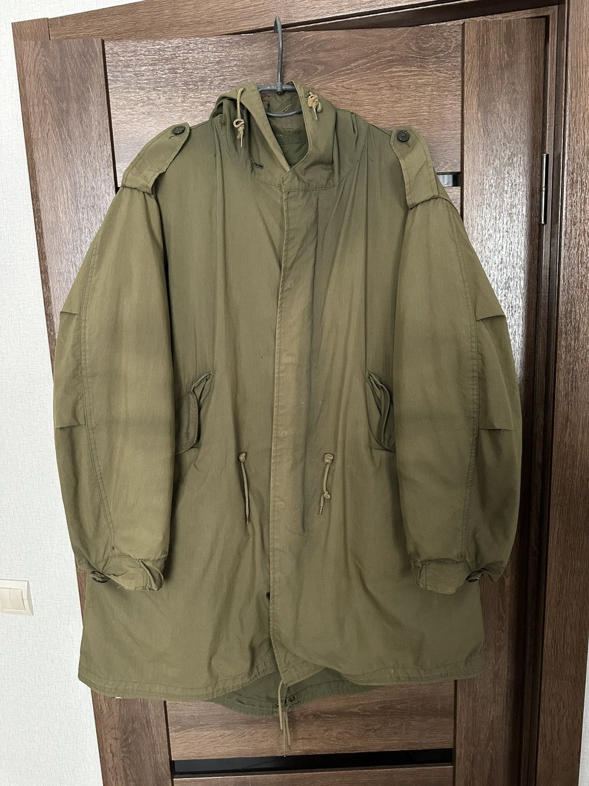Vintage M51 Military Parka Shell Jacket Vintage Size US M / EU 48-50 / 2 - 2 Thumbnail