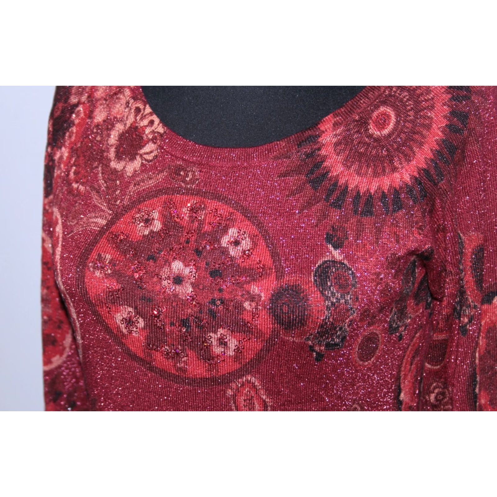 Desigual Desigual womens tunic jumper Size M Multicoloured Size M / US 6-8 / IT 42-44 - 2 Thumbnail