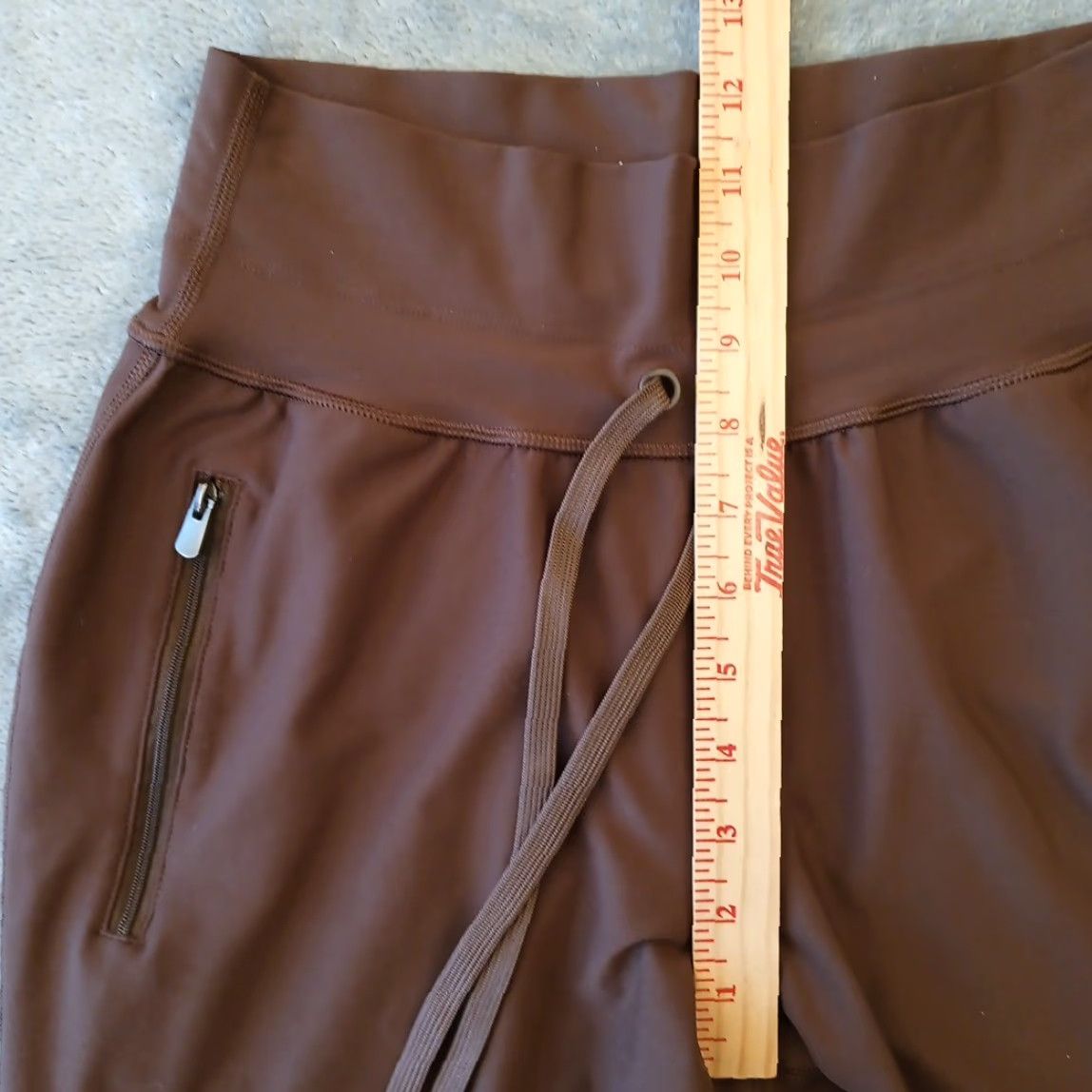 Old Navy Old Navy Pants Womens XS Brown Jogger High Rise Tapered Inseam 26 Pockets Active Powersoft 24x26 Regular Size 26" / US 2 / IT 38 - 3 Thumbnail