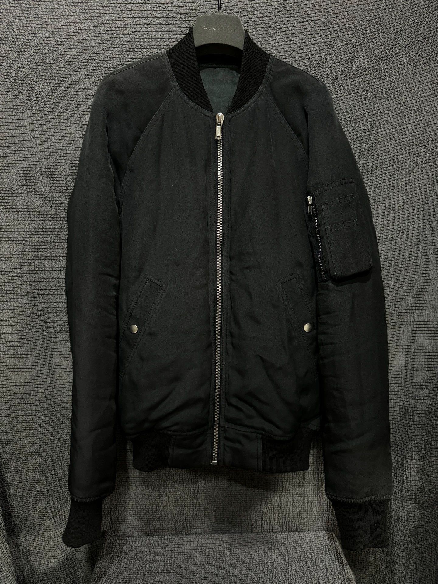 Rick Owens Rick Owens FW 16 MASTODON Silk Down Bomber Jacket | Grailed