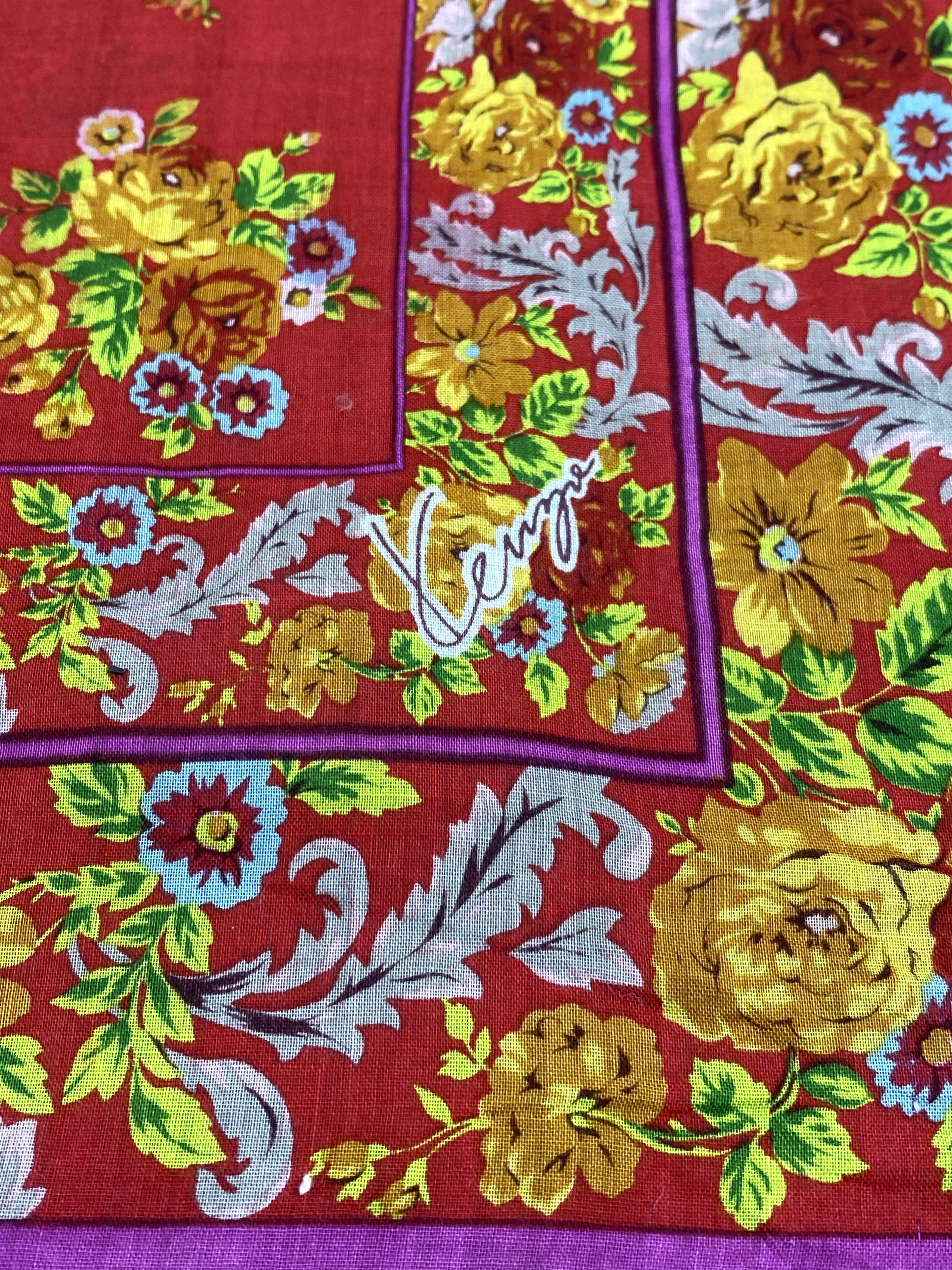 Kenzo Vintage Kenzo Handkerchief / Neckerchief KT0288 Size ONE SIZE - 6 Thumbnail