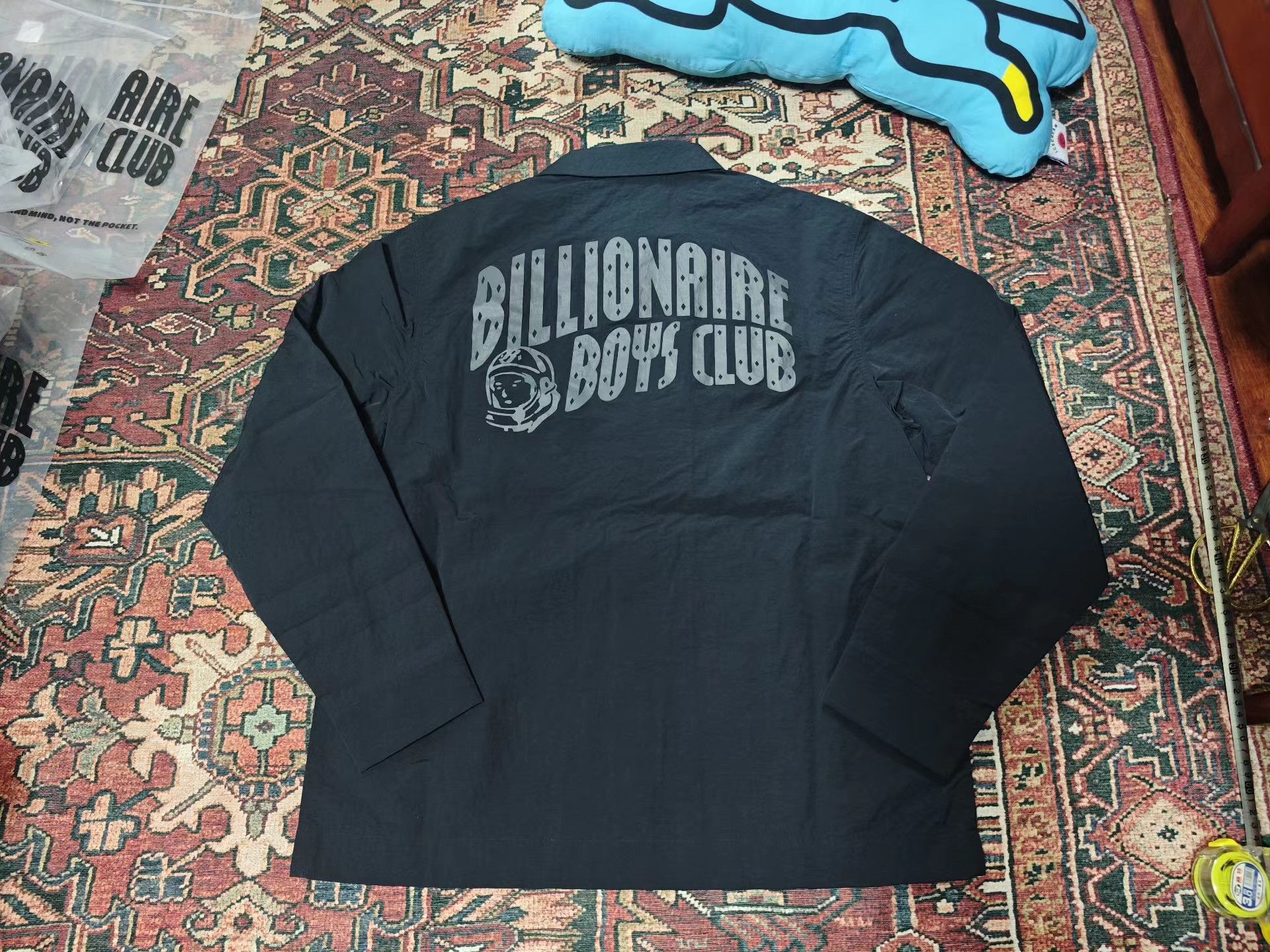 Billionaire Boys Club BILLIONAIRE BOYS CLUB Zip Mock Neck Long-Sleeve Shirt Size US M / EU 48-50 / 2 - 2 Thumbnail