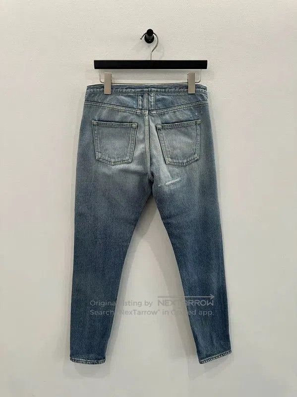 Yves Saint Laurent YSL Blue Denim Women's Jeans Size M . Size 29" - 2 Thumbnail