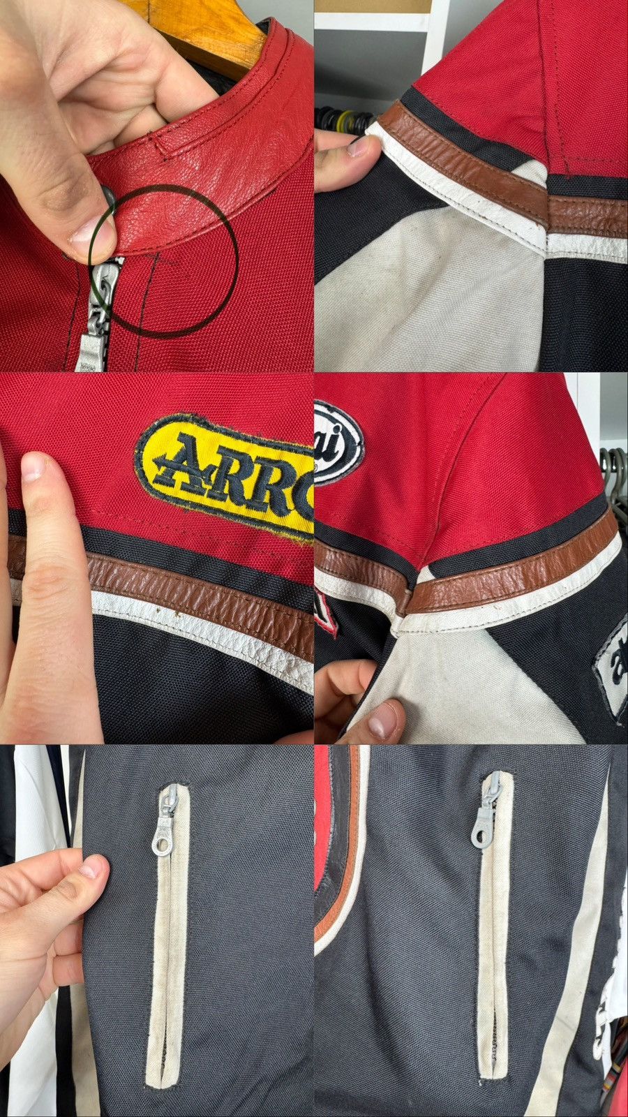 Other Vintage Lucky Strike Racing Moto Jacket Men’s Y2K Size US XL / EU 56 / 4 - 3 Thumbnail