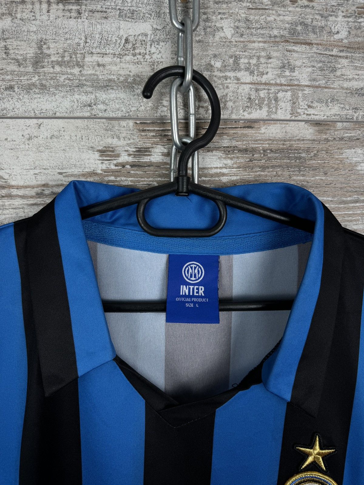 Other Mens Vintage Inter Milan FC T-shirt Internazionale jersey Size US L / EU 52-54 / 3 - 5 Thumbnail