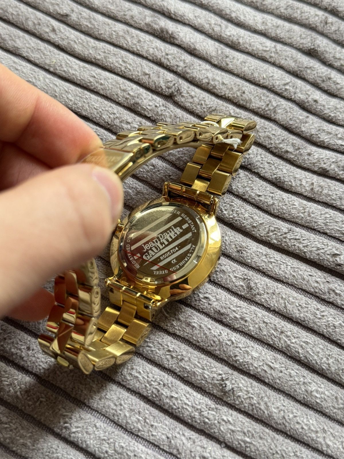 Jean Paul Gaultier Jean Paul Gaultier Archive gold Man Watch Grail JPG Size ONE SIZE - 3 Thumbnail