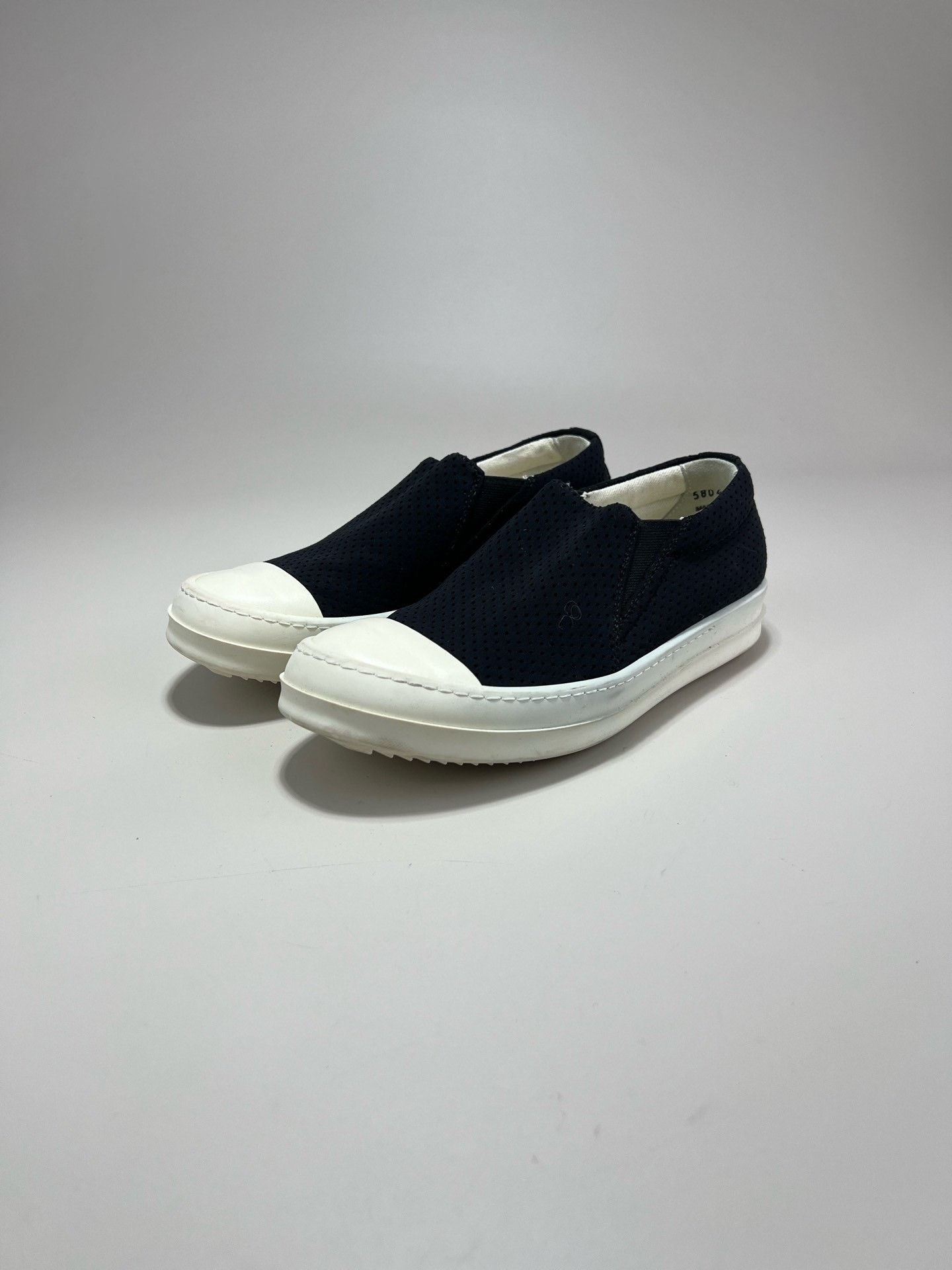 Rick Owens Rick Owens RO Satin Slip-On Sneakers Size US 6.5 / IT 36.5 - 1 Thumbnail