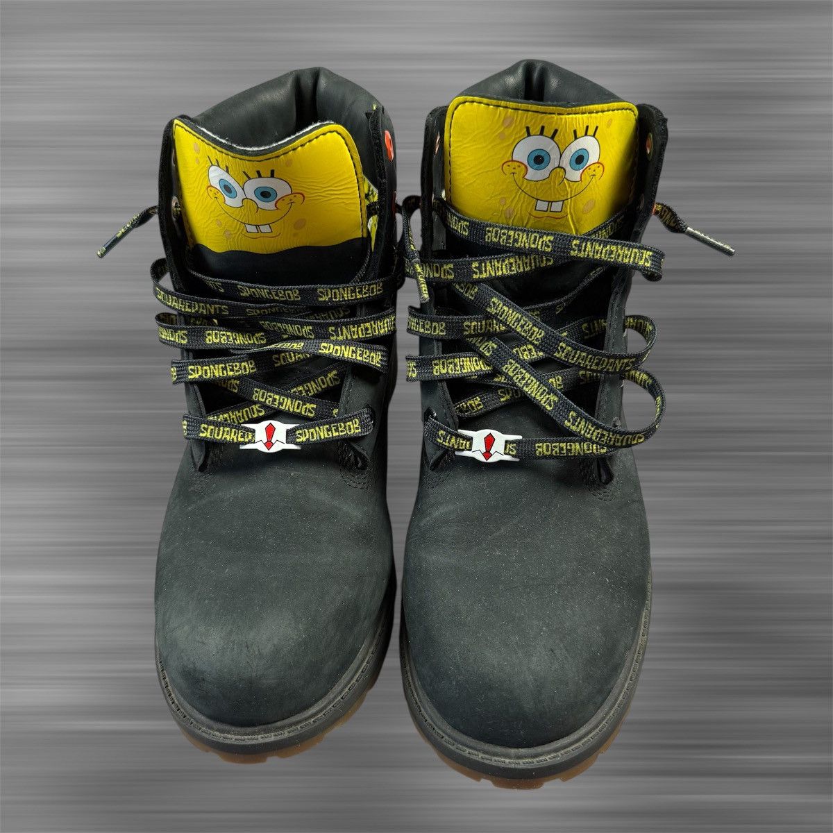 Timberland Timberland x SpongeBob Black Boots Size US 6.5 / EU 39-40 - 5 Thumbnail