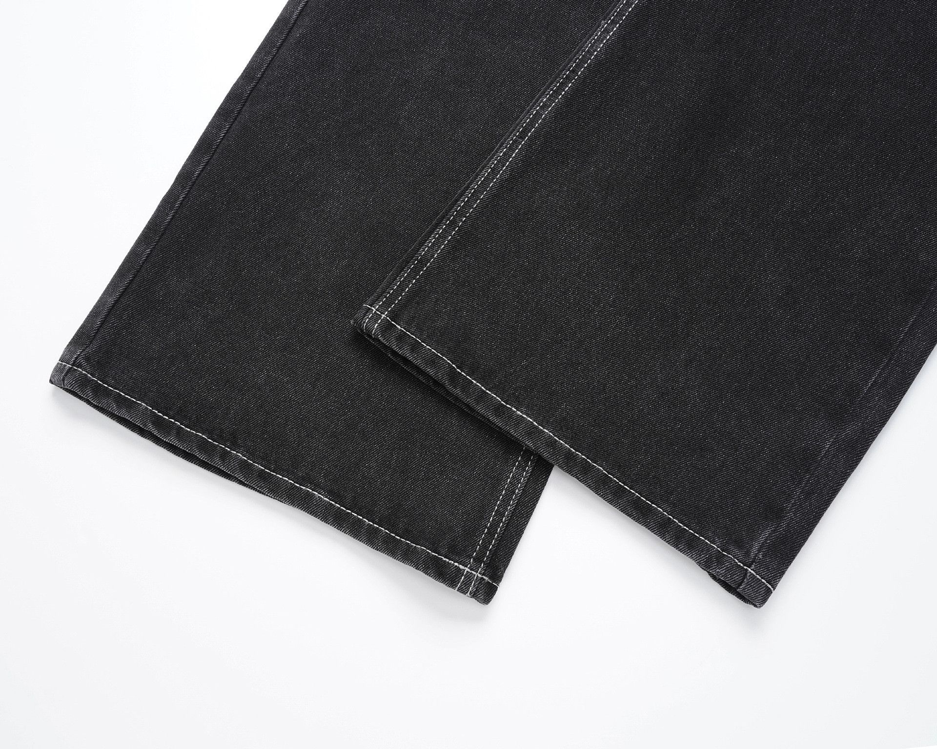 Jean High street washed loose wide-leg jeans jeans Size US 32 / EU 48 - 5 Thumbnail