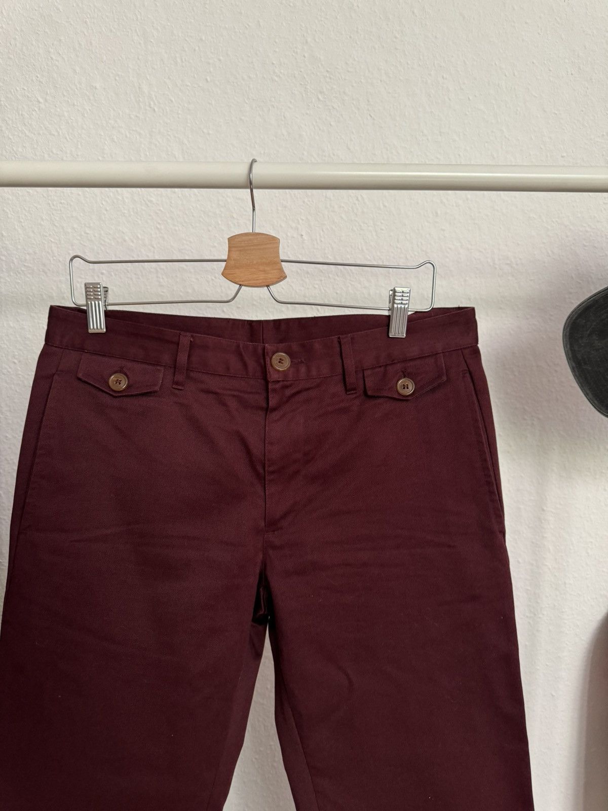 Vivienne Westwood Vivienne Westwood Pants in Burgundy Size US 34 / EU 50 - 2 Thumbnail