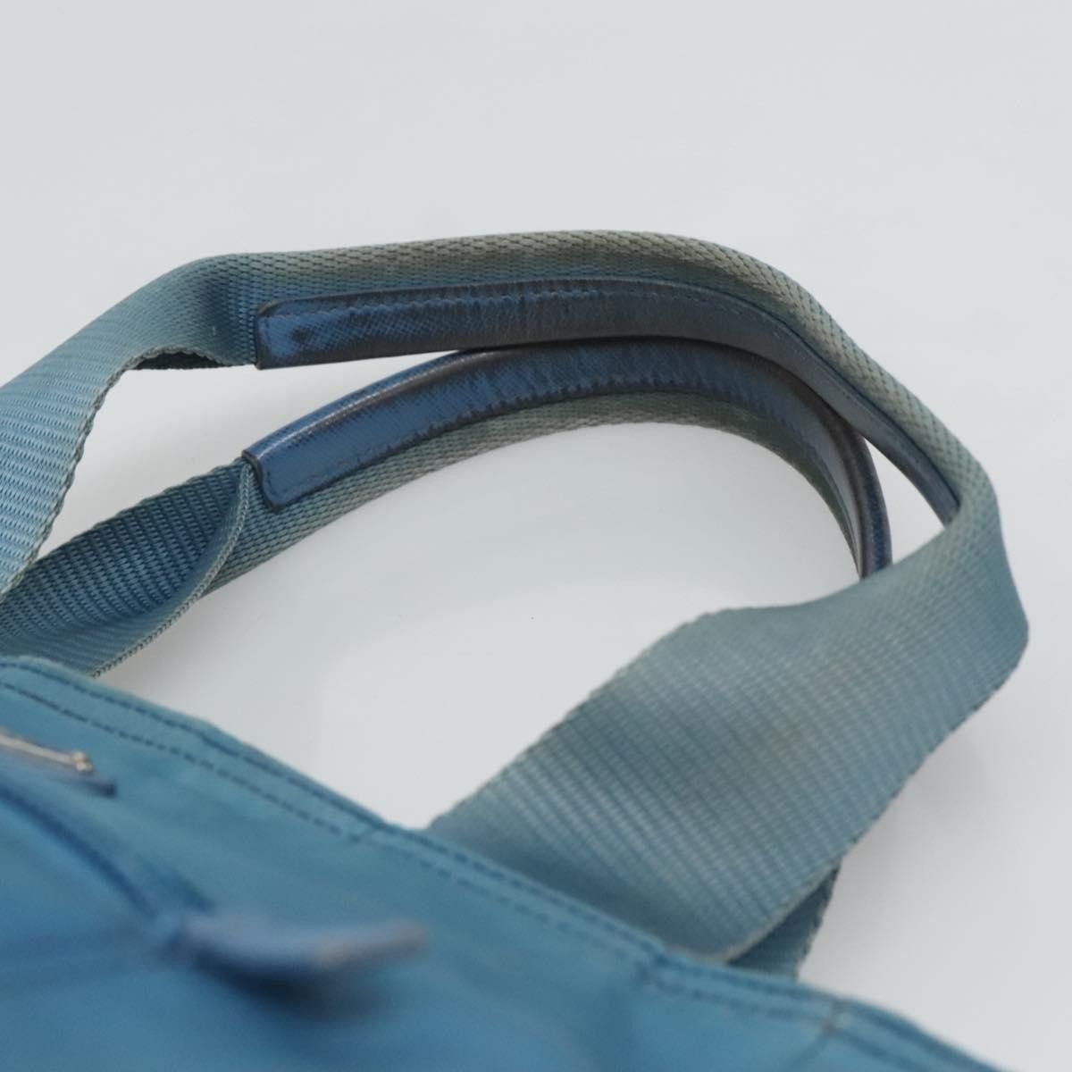 Prada PRADA Hand Bag Nylon Blue Size ONE SIZE - 8 Thumbnail
