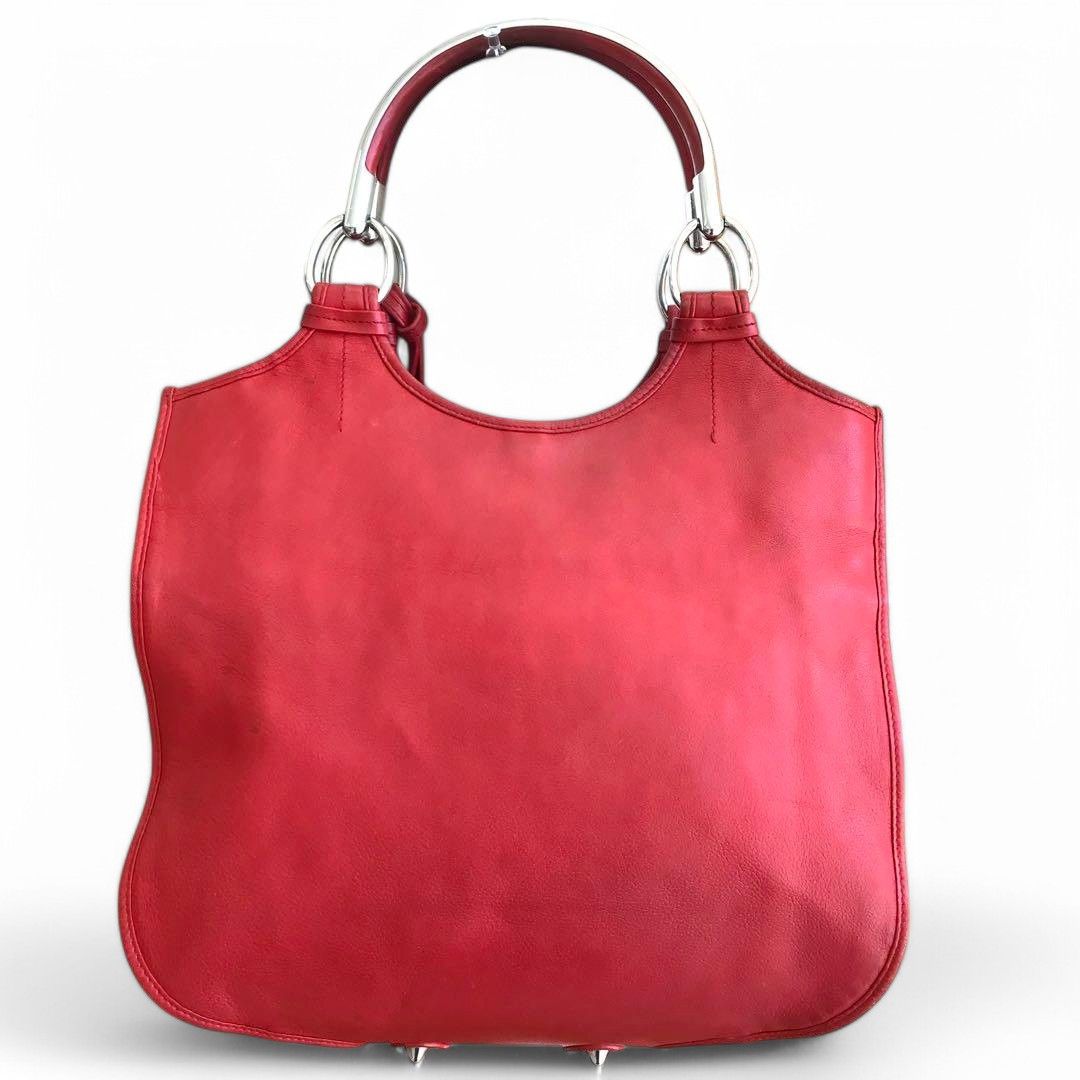 Dior Dior - Handbag Shoulder Bag Leather Nappa Vintage Charm Size ONE SIZE - 2 Thumbnail