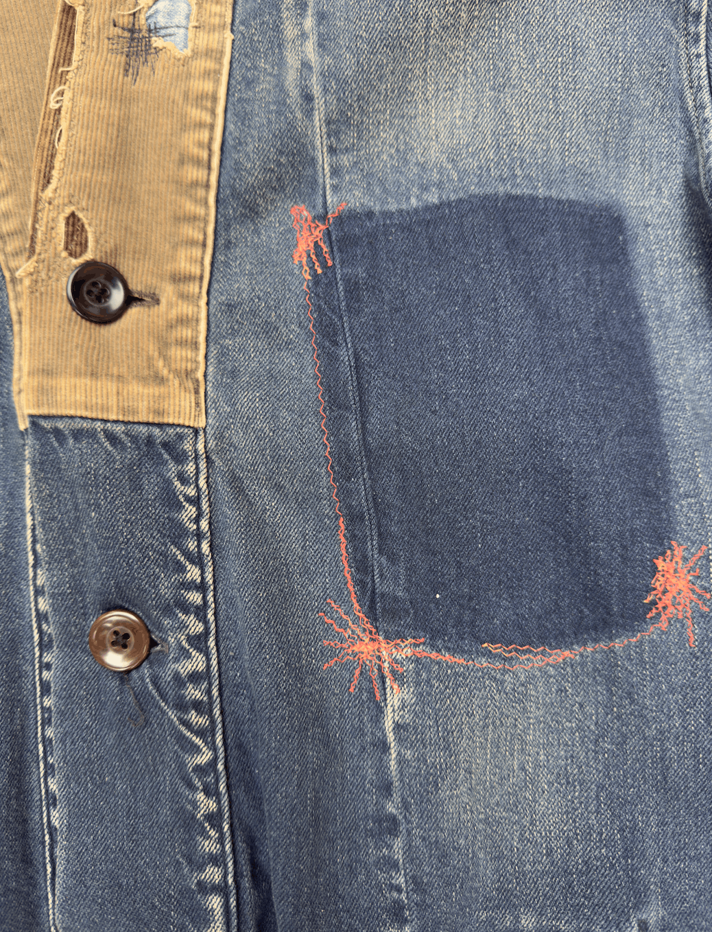 Kapital Kapital 8oz IDG denim Tiger juban Size US XL / EU 56 / 4 - 4 Thumbnail