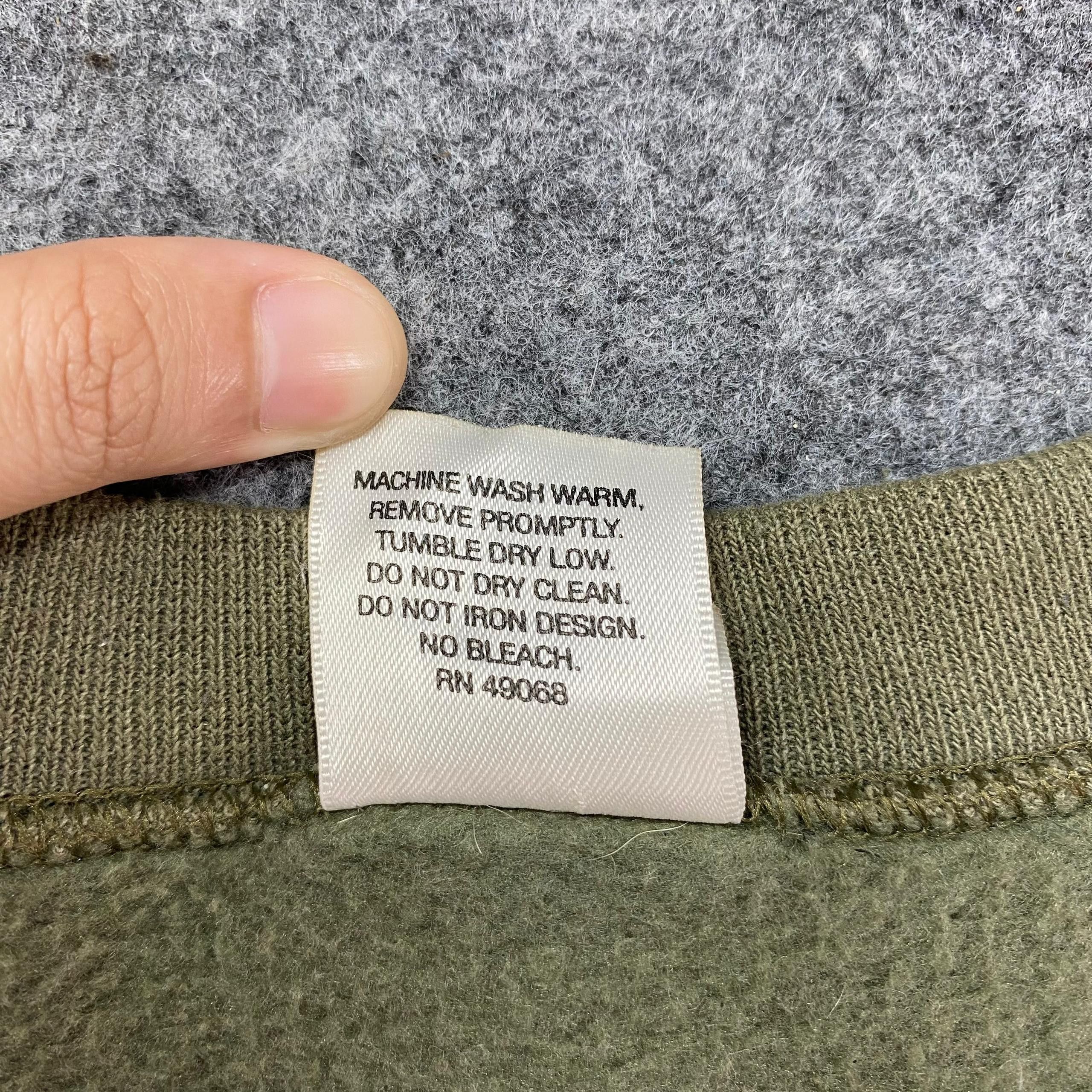 Vintage Vintage 90s USMC Millitary Army Sweatshirt Size US XL / EU 56 / 4 - 11 Thumbnail