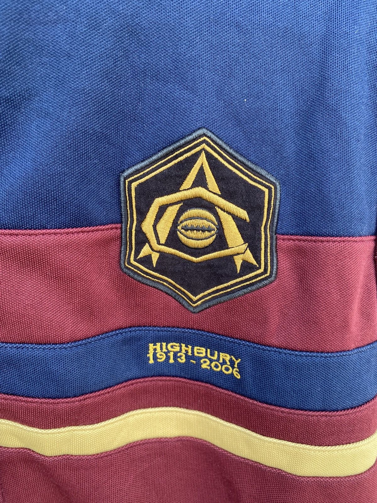 vtg arsenal highbury 1913-2006 jacket