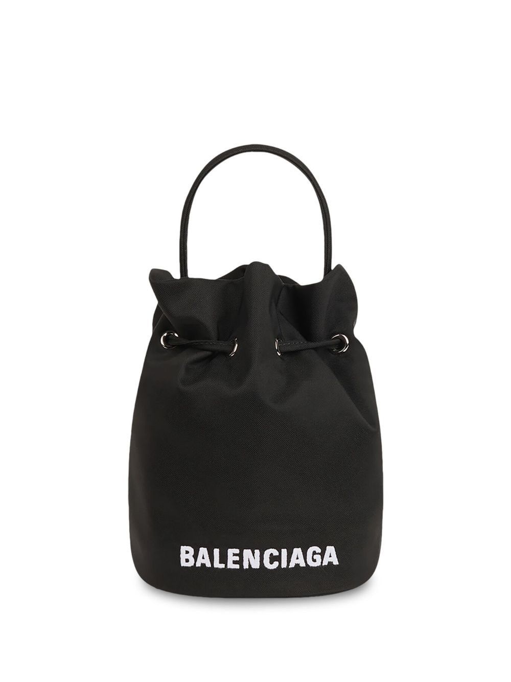 Balenciaga o1bcso1str1024 Size: OS / Bucket Bag in Black Size ONE SIZE - 1 Thumbnail