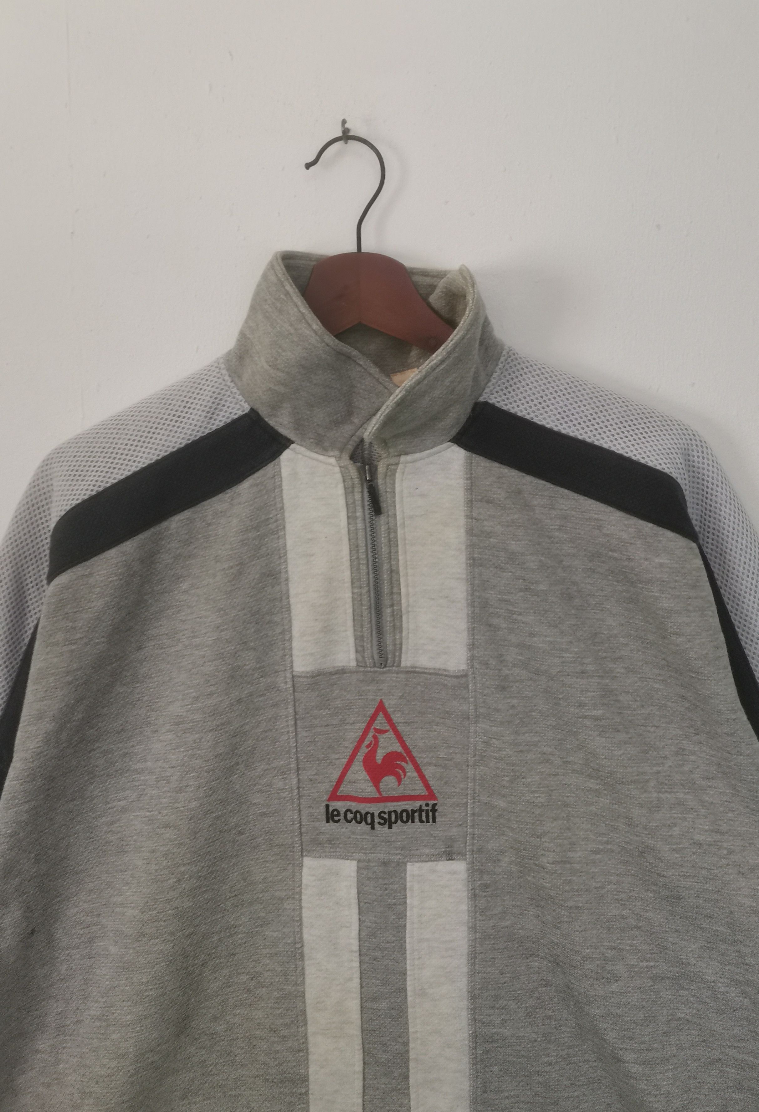 Le Coq Sportif × Vintage Rare vintage LE COQ SPORTIF Sweatshirt Size US M / EU 48-50 / 2 - 2 Thumbnail