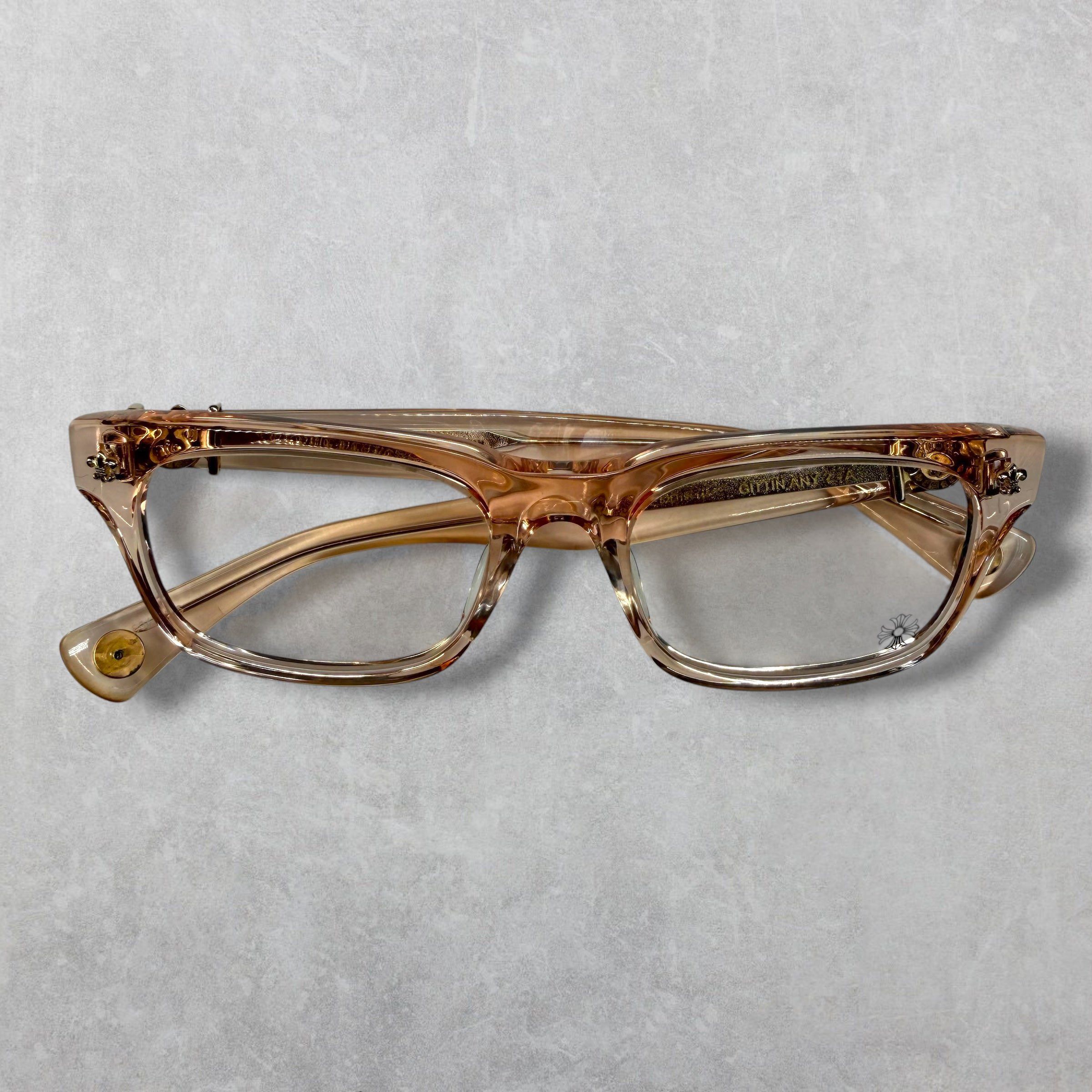 Chrome Hearts Chrome Hearts Gittin Any? Pink Crystal Glasses Size ONE SIZE - 3 Thumbnail