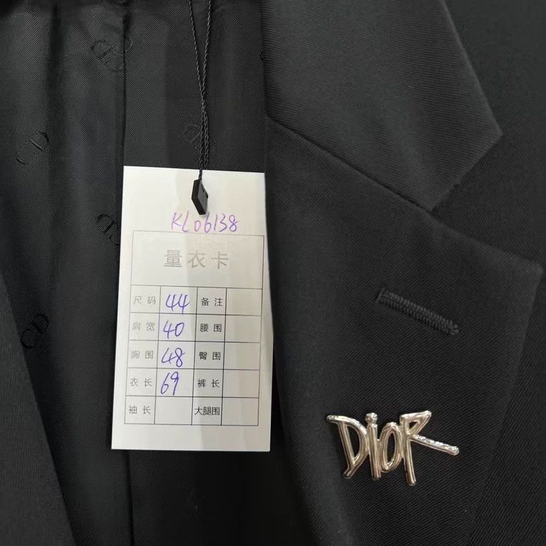 Dior Dior Metal letter suit 2501-Nextarrow Size 44R - 7 Thumbnail