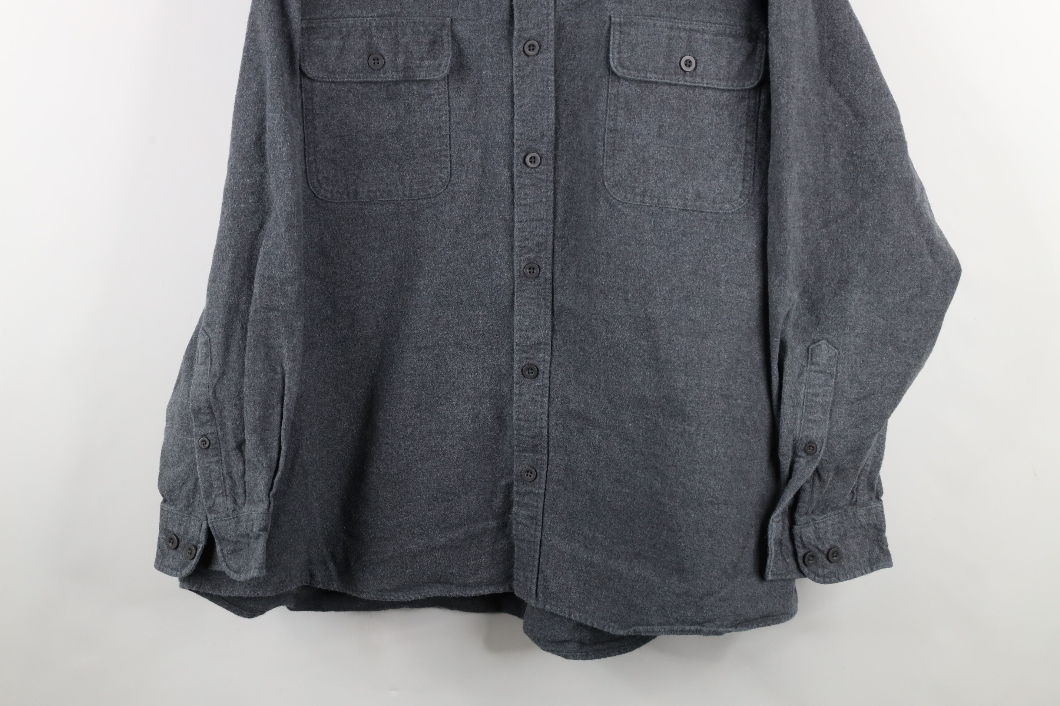 Vintage Vintage 90s Streetwear Heavyweight Cloth Button Shirt Size US XXL / EU 58 / 5 - 3 Thumbnail