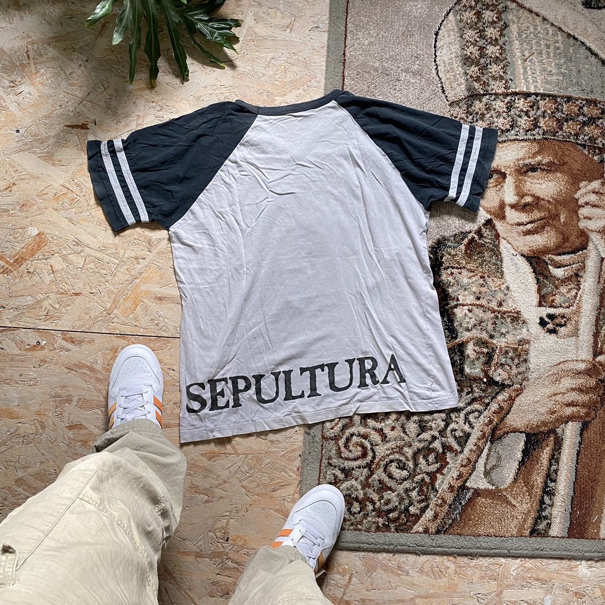 Band Tees × Vintage VINTAGE 90S SEPULTURA ROOTS RARE BAND TEE Size US L / EU 52-54 / 3 - 2 Thumbnail