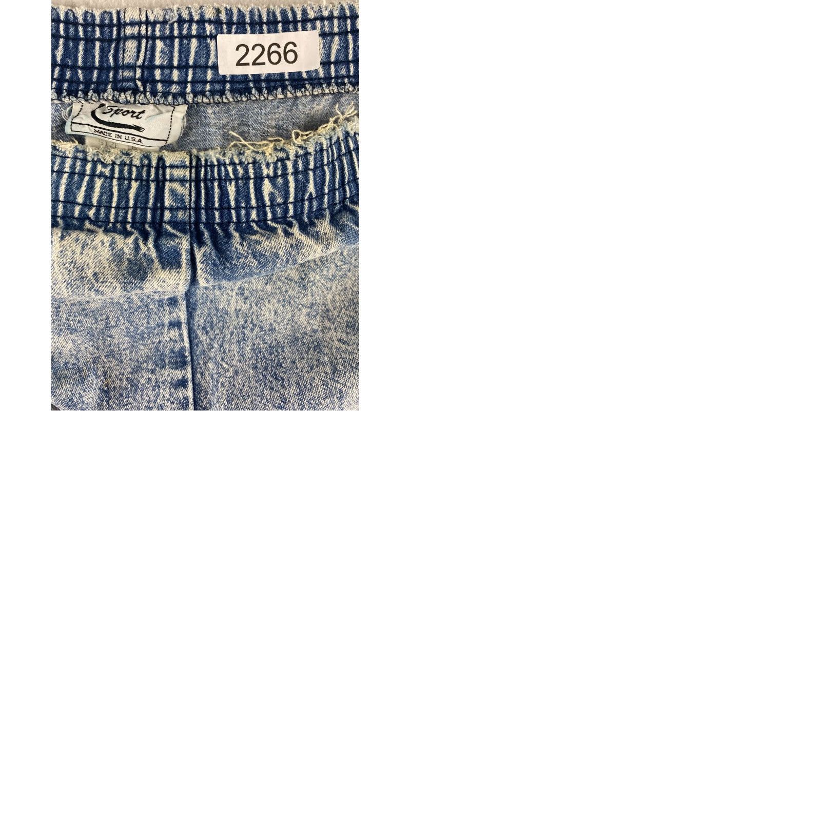 Vintage VINTAGE High Rise Acid Wash Jeans Womens 16 C Sport Button Flap Paper Tag USA 80s Size 38" / US 16 / IT 52 - 12 Thumbnail