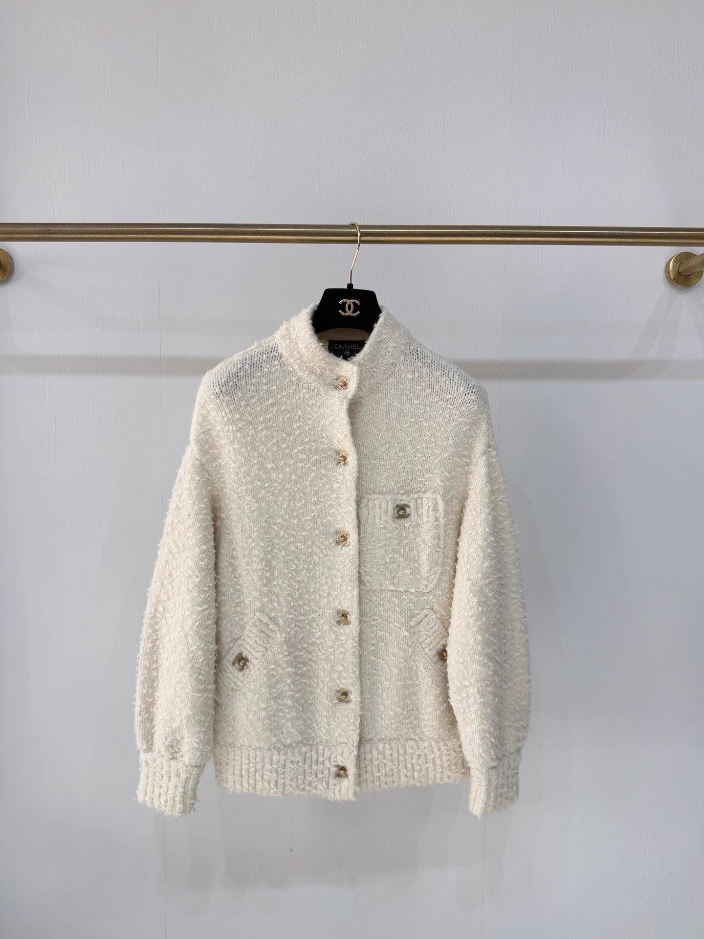 Chanel Chanel CC Bag Buckle Teddy Jacket 99 New FR34 Oversized Size XS / US 0-2 / IT 36-38 - 1 Thumbnail