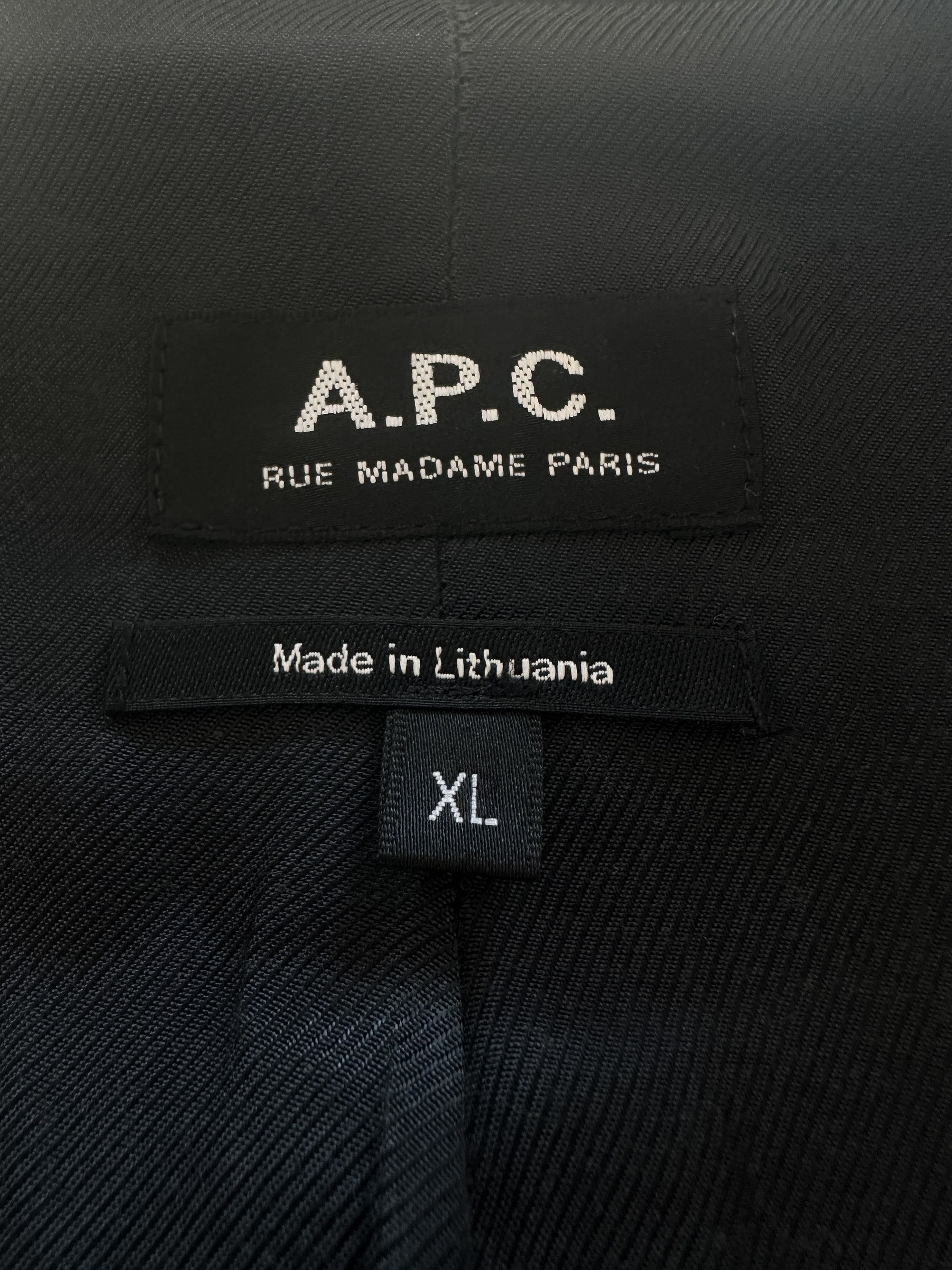 A.P.C. A.P.C. MEN - Visconti Coat Size US XL / EU 56 / 4 - 3 Thumbnail