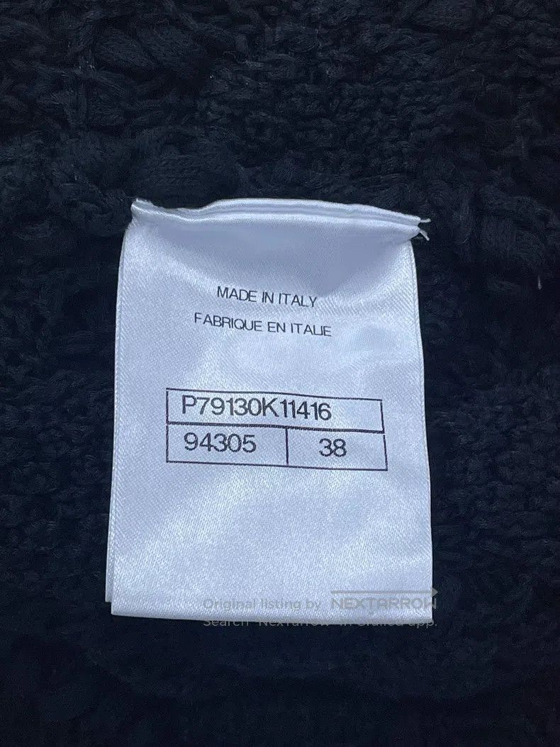 Chanel Chanel 25P black three-dimensional crochet woven suspender Size XS / US 0-2 / IT 36-38 - 5 Thumbnail