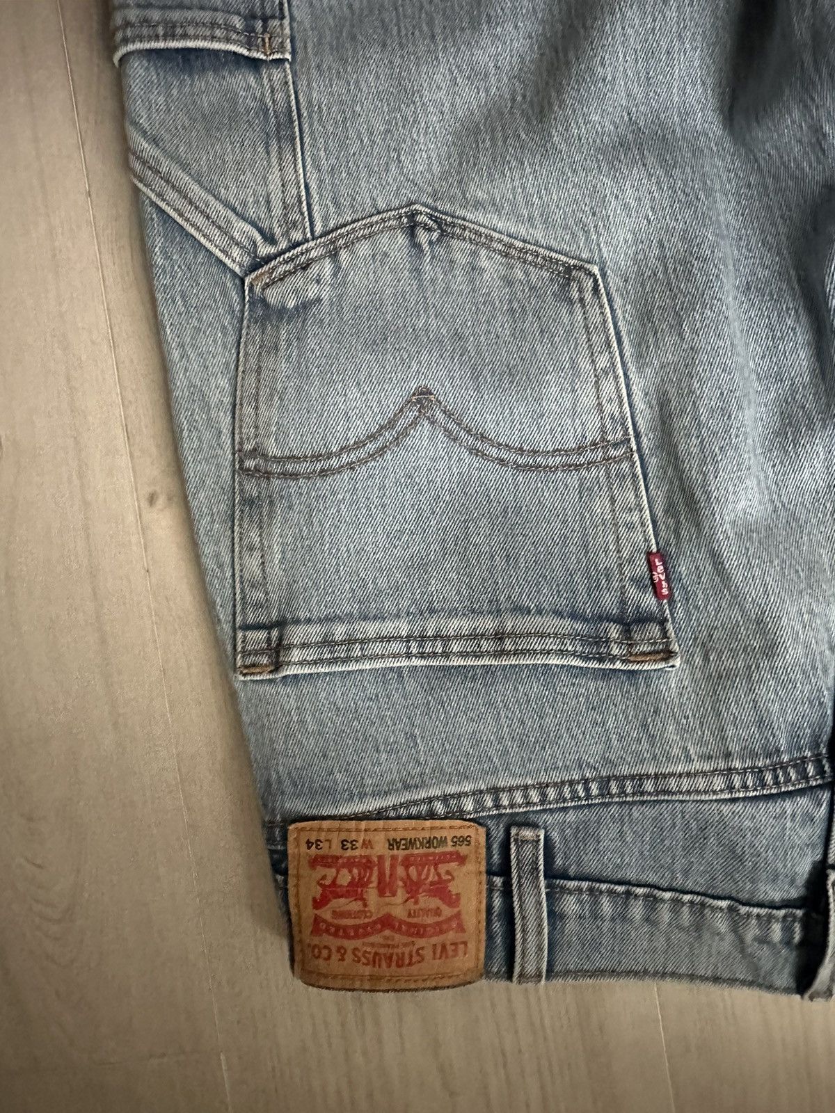 Levi's × Vintage Levi’s Denim Workwear Jeans – Style and Strength Combined Size US 34 / EU 50 - 3 Thumbnail