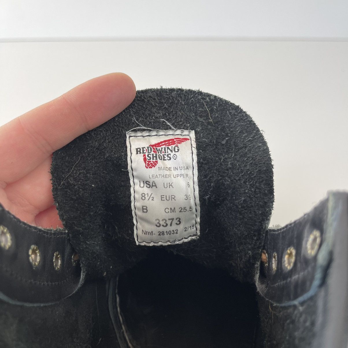 Red Wing Red Wing 3373 6” Moc Toe Classic Leather Boots Black Women’s Size US 8.5 / IT 38.5 - 10 Thumbnail