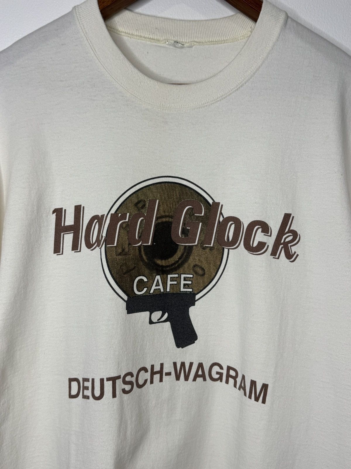 Vintage Vintage Hard Glock t shirt Size US XL / EU 56 / 4 - 3 Thumbnail