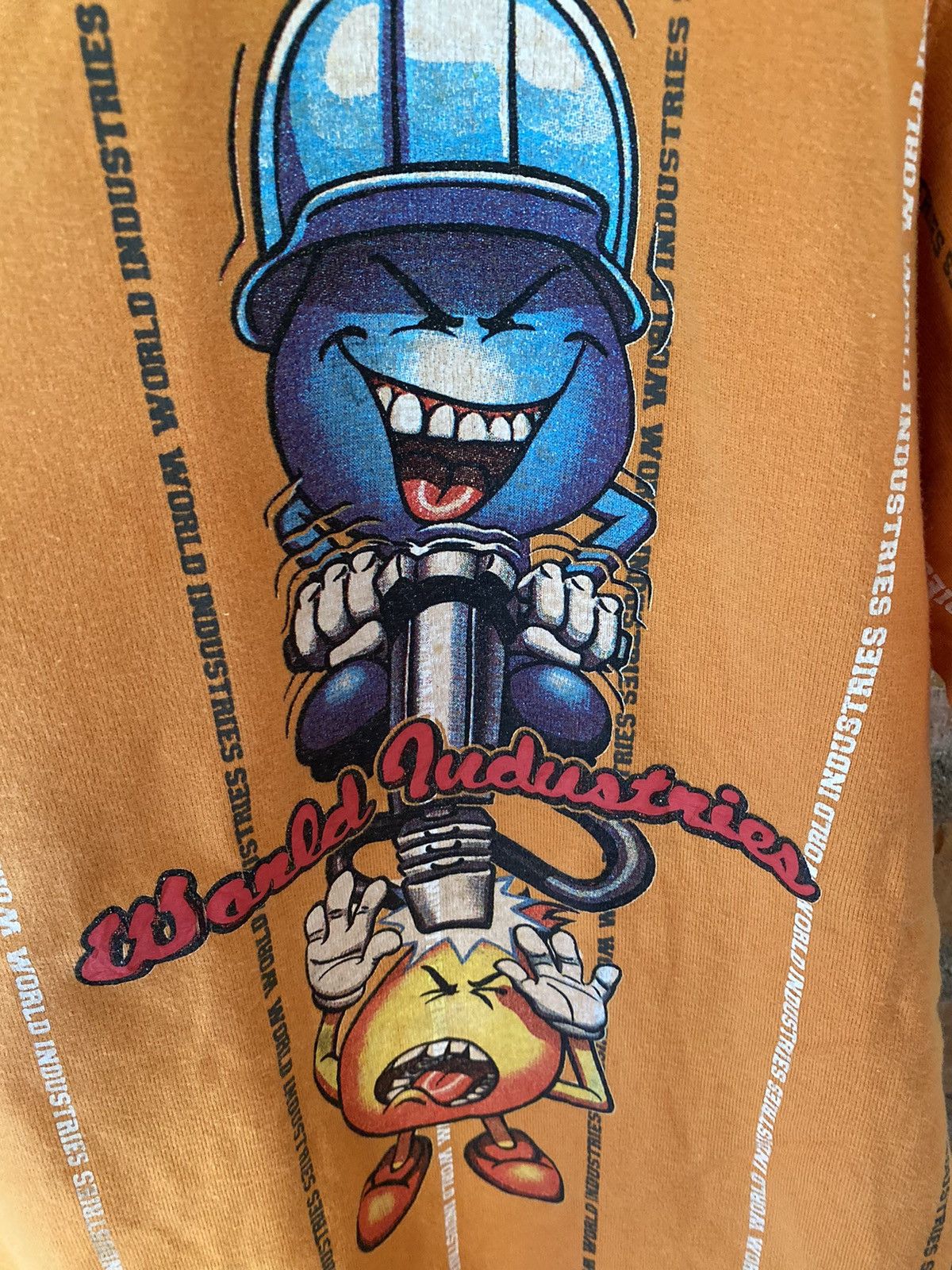 World Industries 🔥1990s World Industries Anime grind tee Size US L / EU 52-54 / 3 - 8 Thumbnail