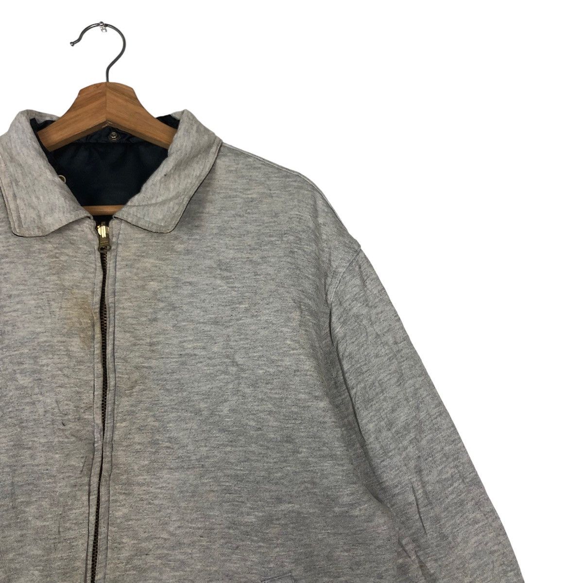 Japanese Brand 🔥Vtg Reversible Bomber Jacket Club League Sports Big Logo Size US L / EU 52-54 / 3 - 18 Thumbnail