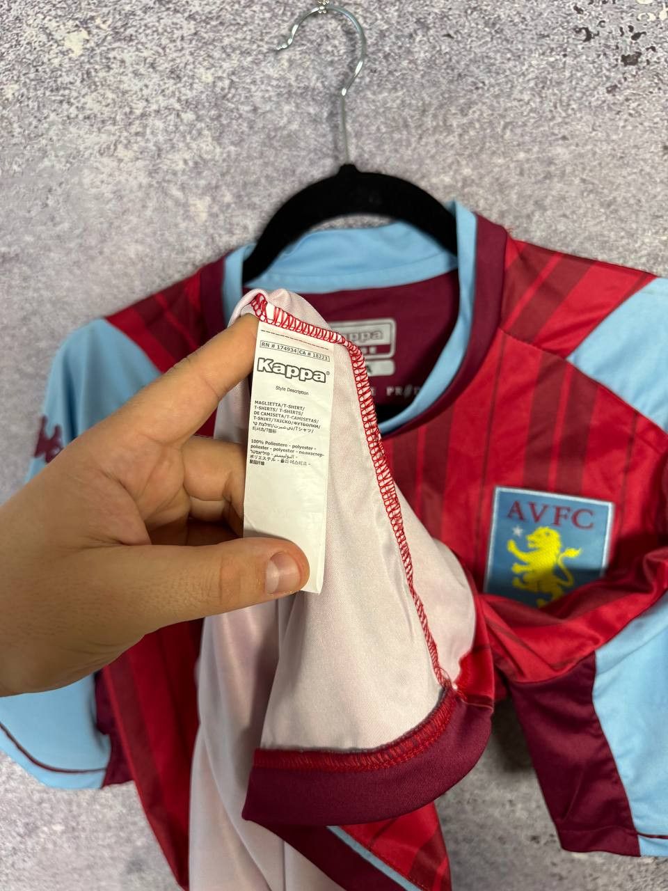 Kappa × Vintage Vintage Aston Villa 2021/22 Kappa Soccer Jersey Large Size US L / EU 52-54 / 3 - 13 Thumbnail