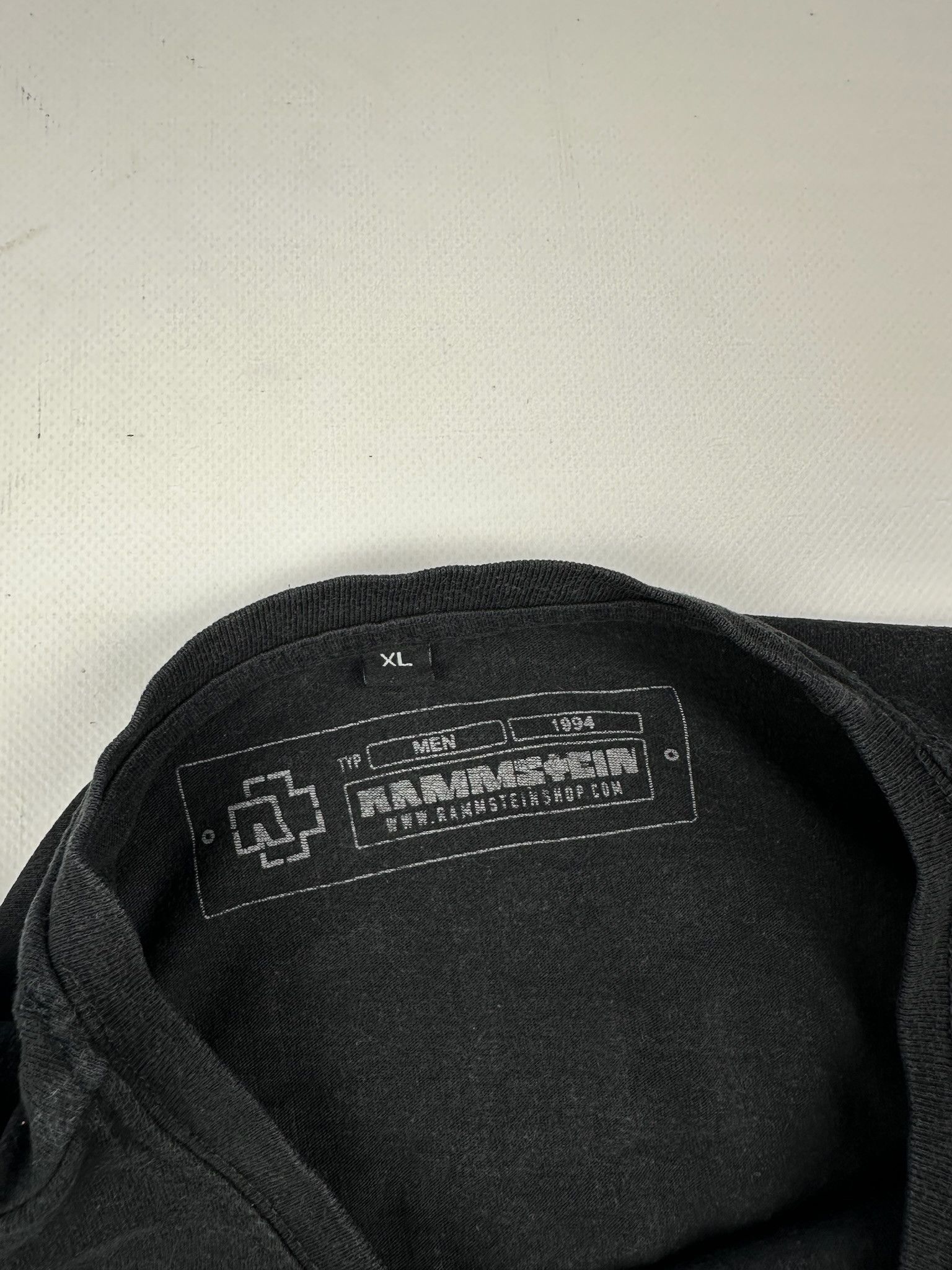Band Tees Vintage Rammstein Graphic Print Rock Band T-Shirt Size US XL / EU 56 / 4 - 3 Thumbnail