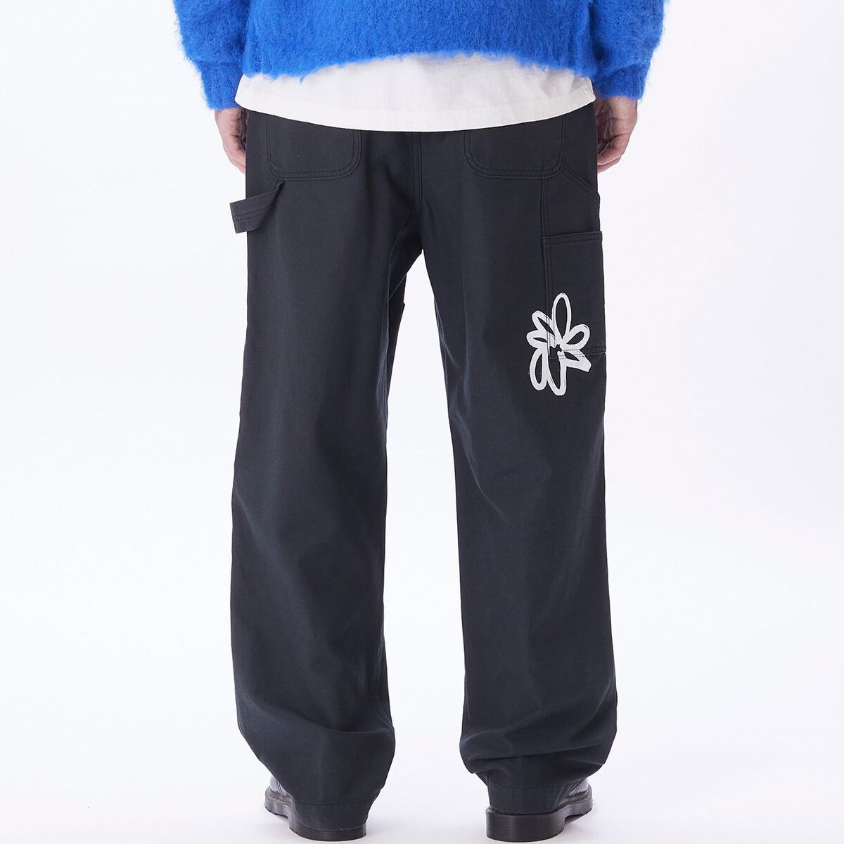 Obey !DS! SS23 Obey Big Timer Twill Printed Carpenter Work Pants Size US 32 / EU 48 - 5 Thumbnail