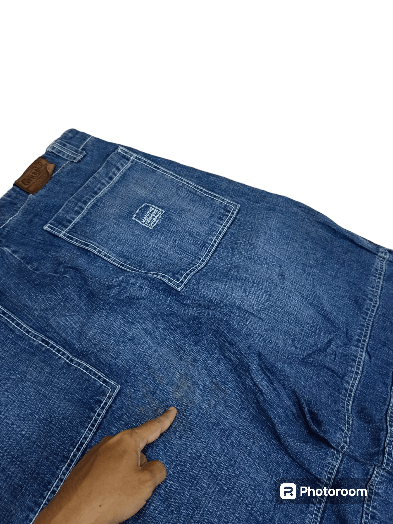 Marithe + Francois Girbaud SICK 90s MFG DENIM PANTS Size US 40 / EU 56 - 6 Thumbnail