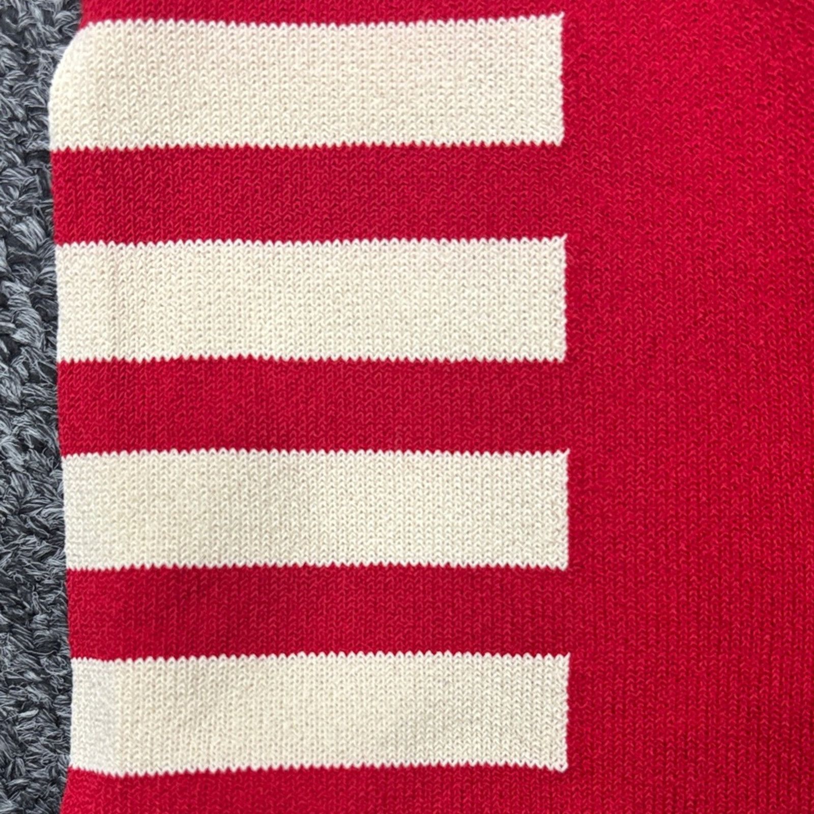 La Perla La Perla Red and Cream Striped Blouse Size M Size M / US 6-8 / IT 42-44 - 7 Thumbnail