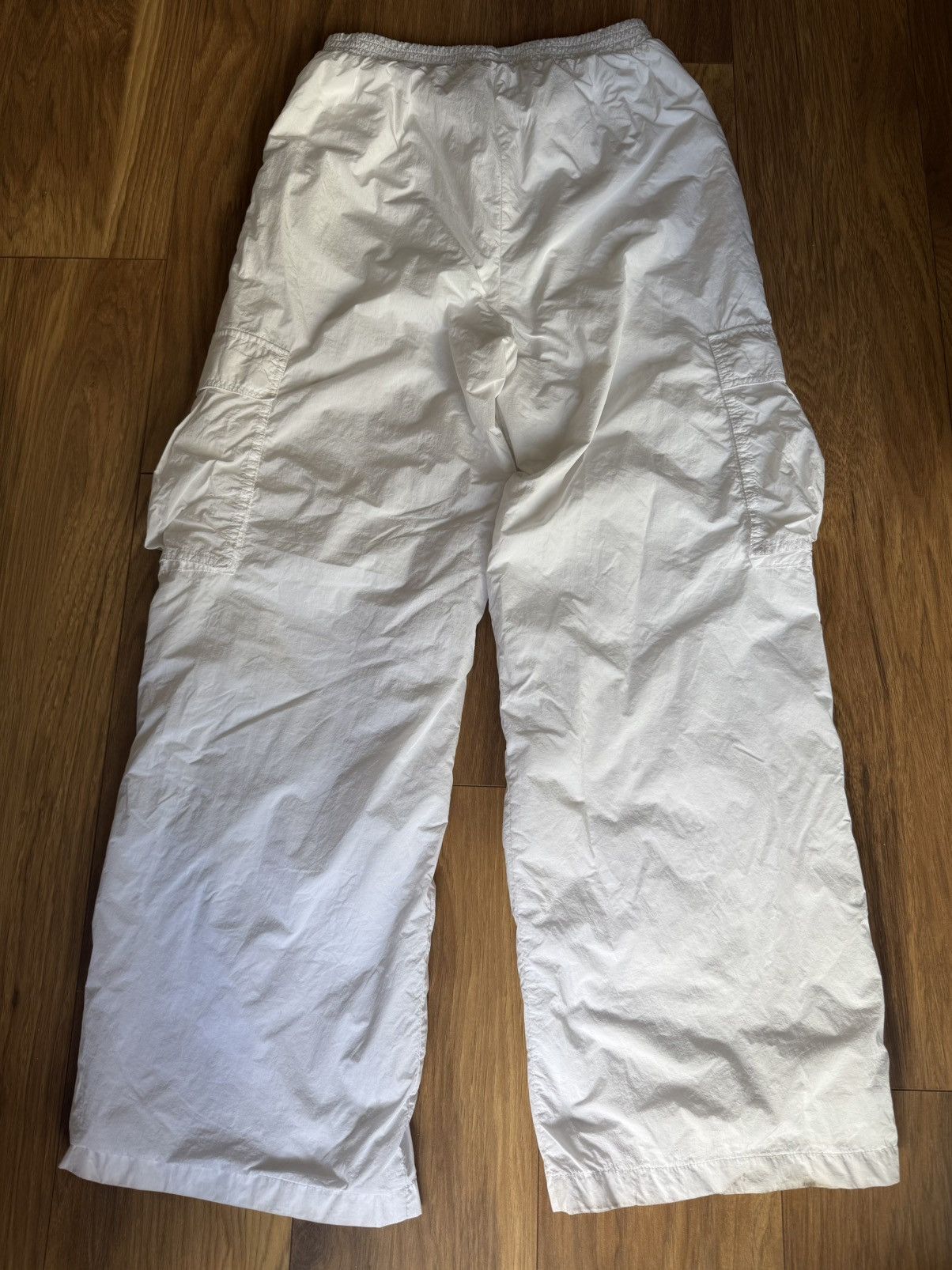 Tommy Jeans TOMMY JEANS Pantalon Cargo Aiden 8939 Blanc Size US 31 - 3 Thumbnail