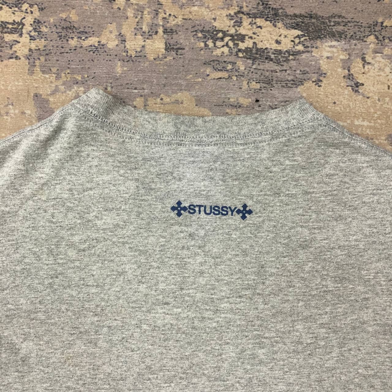 Stussy T259 90s STUSSY MADE IN USA MONOGRAM SKATE TEE Size US S / EU 44-46 / 1 - 5 Thumbnail
