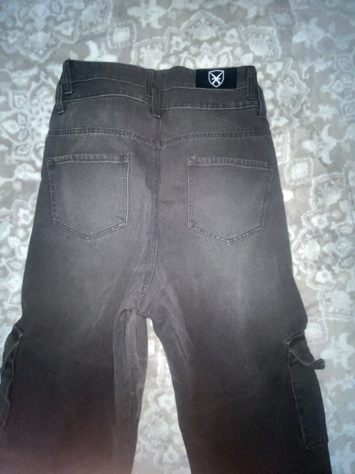 Other Celluloid- Double Waisted Baggy Cargo Denim Size US 30 / EU 46 - 2 Thumbnail