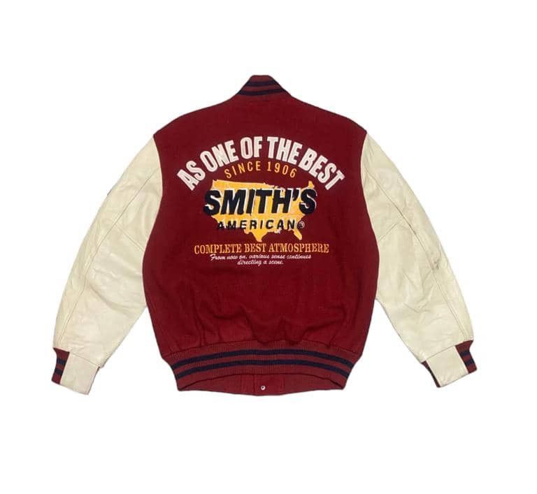 Smith's American Vintage 80s Smith’s American Wool Varsity Jacket Size US M / EU 48-50 / 2 - 1 Thumbnail